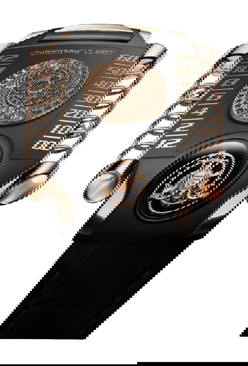 Christophe Claret X-Trem-1 luxury timepiece - detailed view