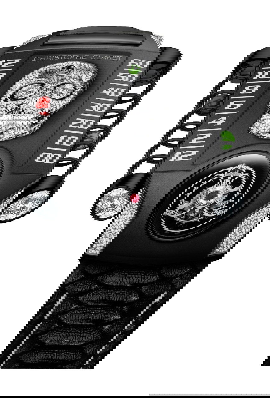 Christophe Claret X-Trem-1 luxury timepiece - detailed view
