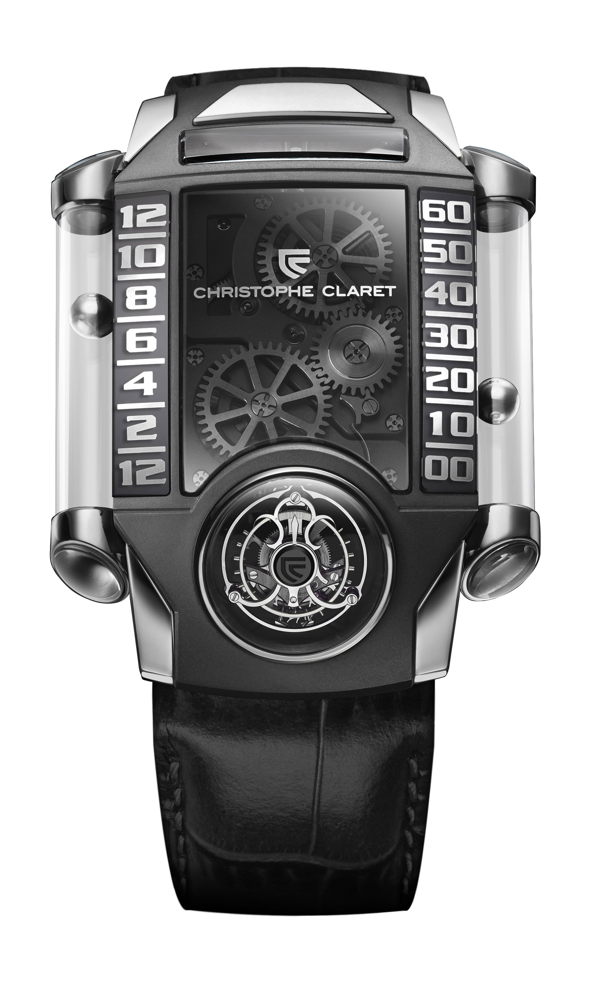 Christophe Claret XTREM1 luxury timepiece - detailed view