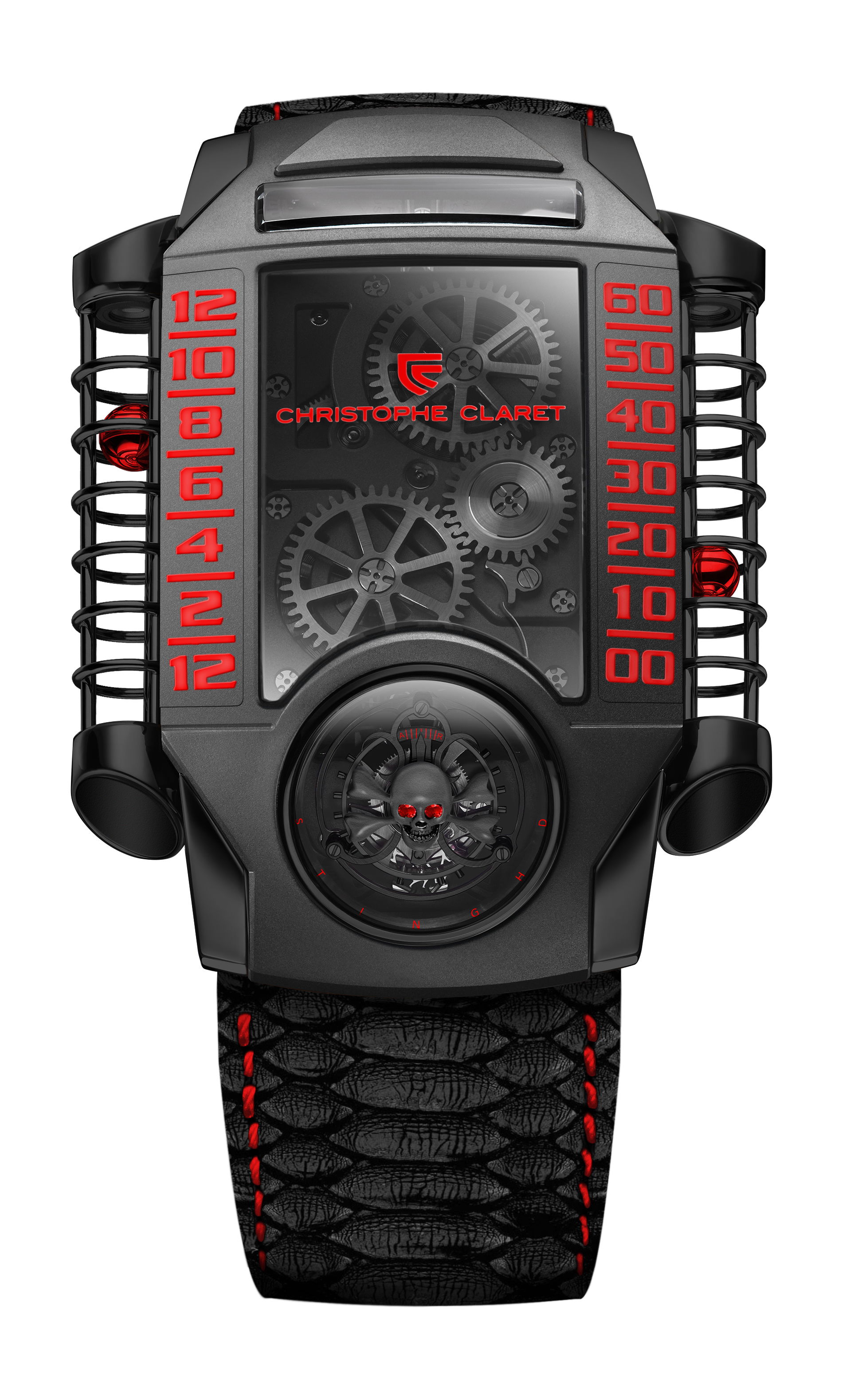 Christophe Claret XTREM1 luxury timepiece - detailed view