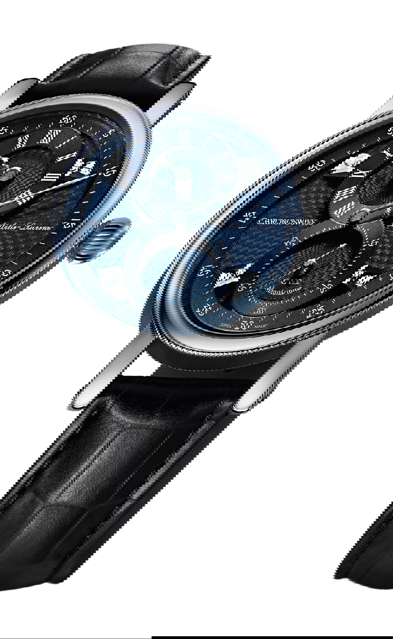 Chronoswiss Flying Regulator Manufacture luxury timepiece - detailed view