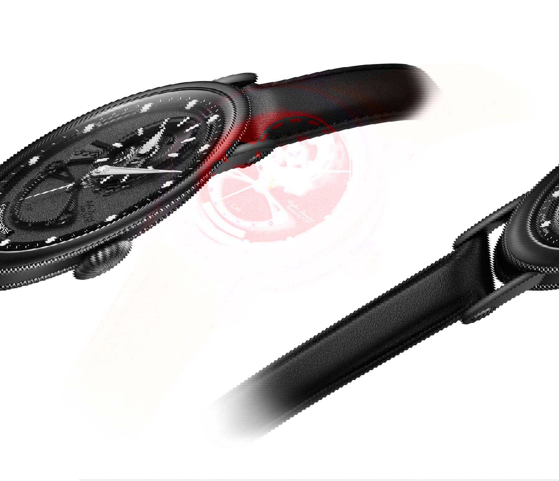 Chronoswiss Open Gear Resec Chocolate - View 3