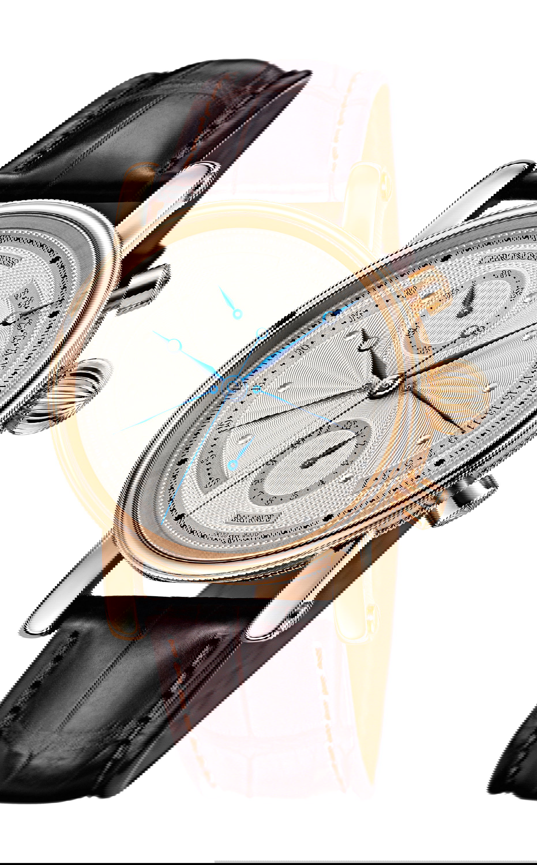 Chronoswiss Sirius Chronograph Retrograde luxury timepiece - detailed view