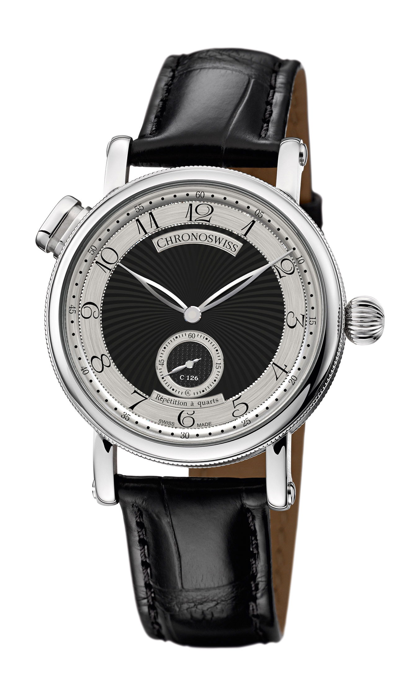 Chronoswiss Sirius Répétition à quarts luxury timepiece - detailed view