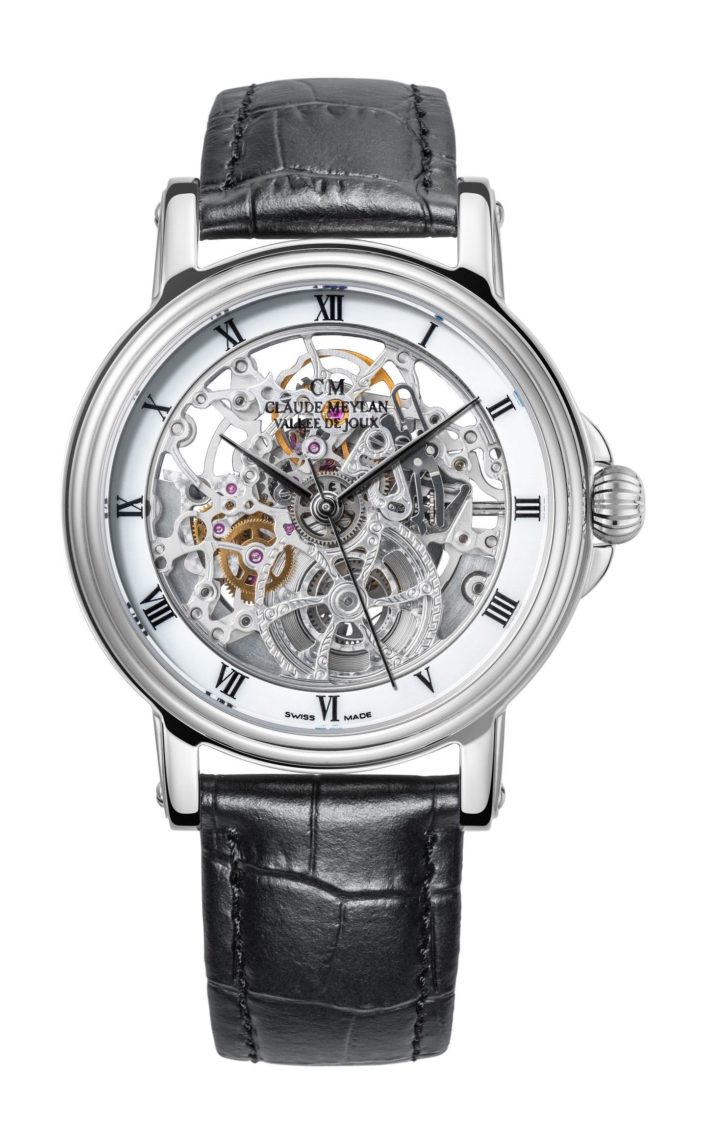 Claude Meylan L’Abbaye luxury timepiece - detailed view