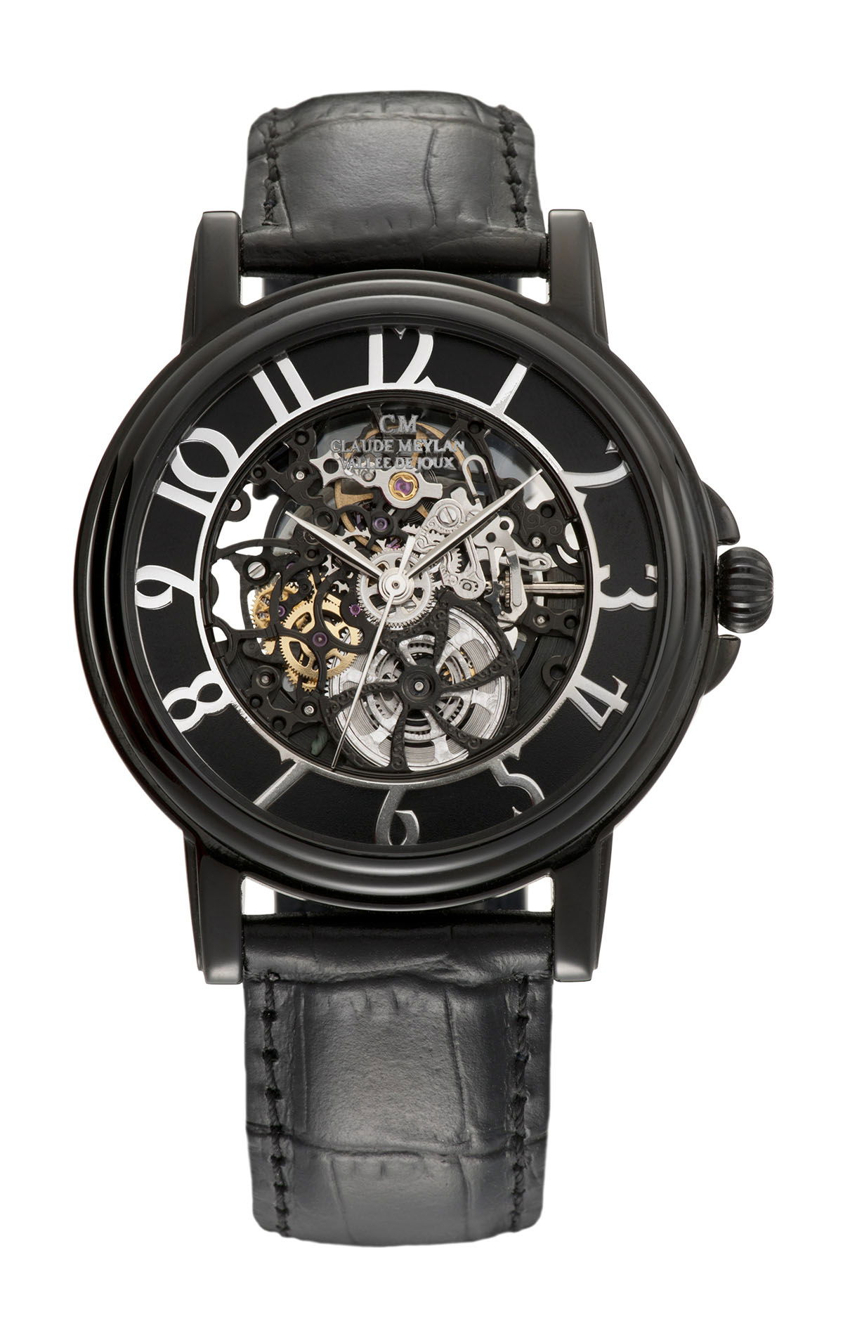Claude Meylan L’Abbaye luxury timepiece - detailed view