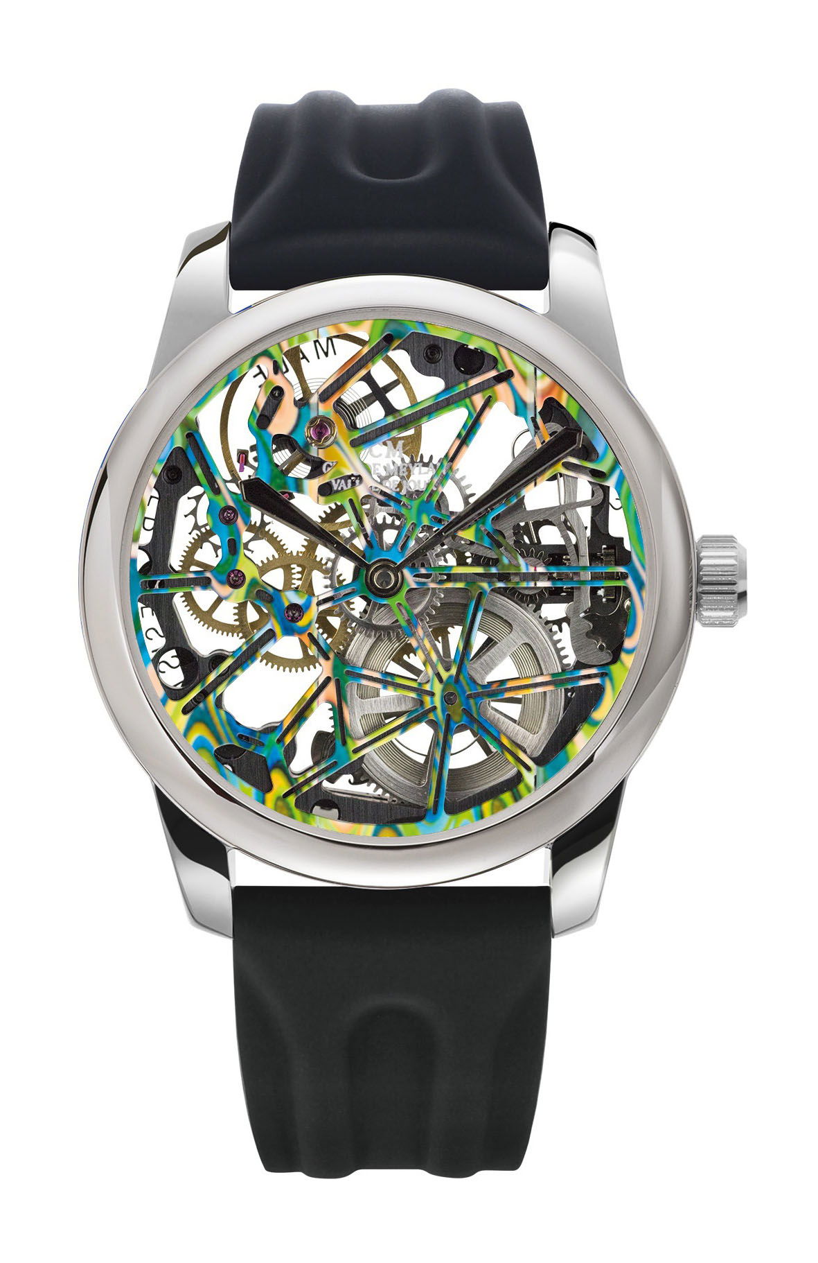Claude Meylan Lac Bubble luxury timepiece - detailed view