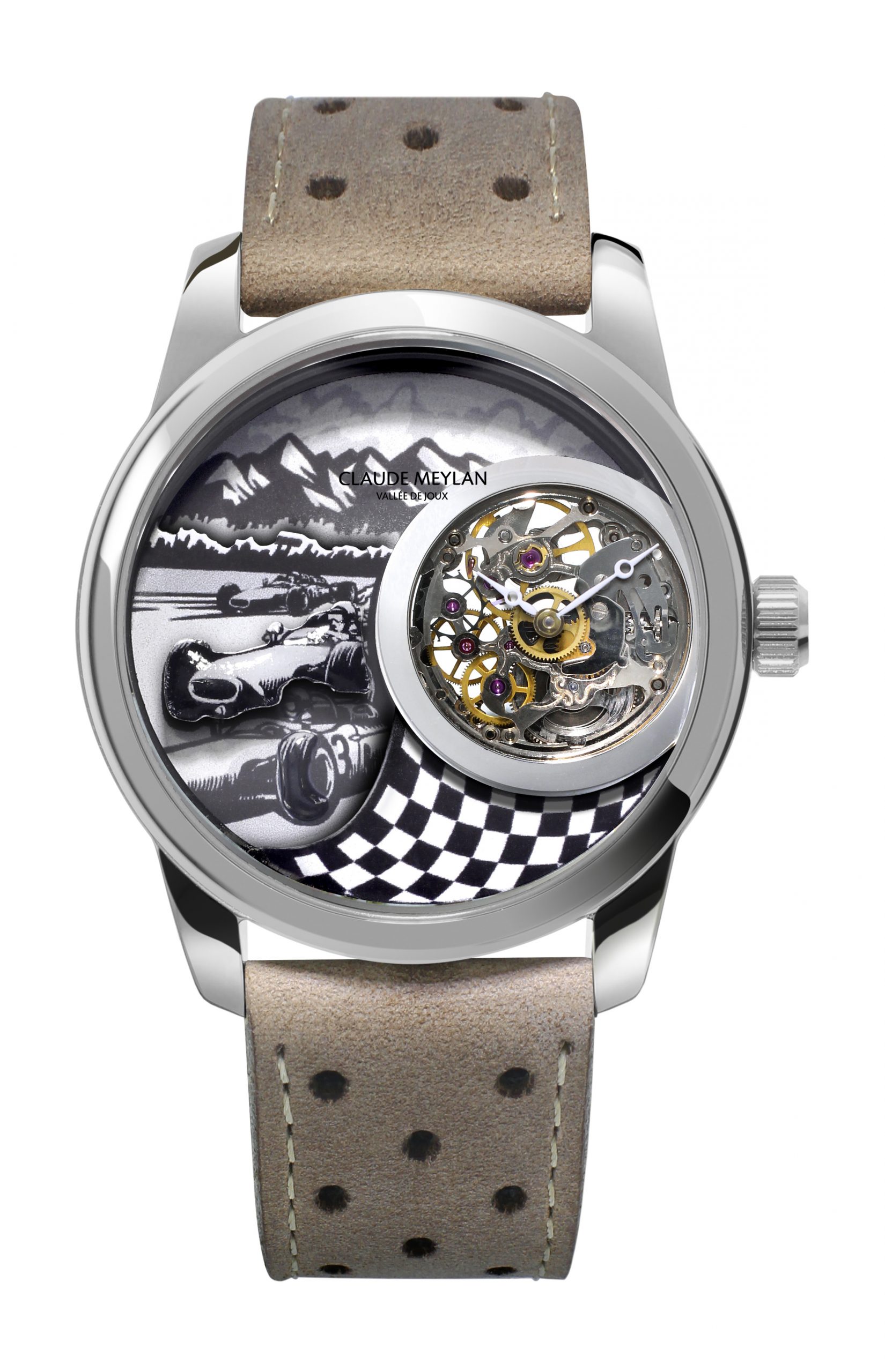 Claude Meylan Lac Motorities watch