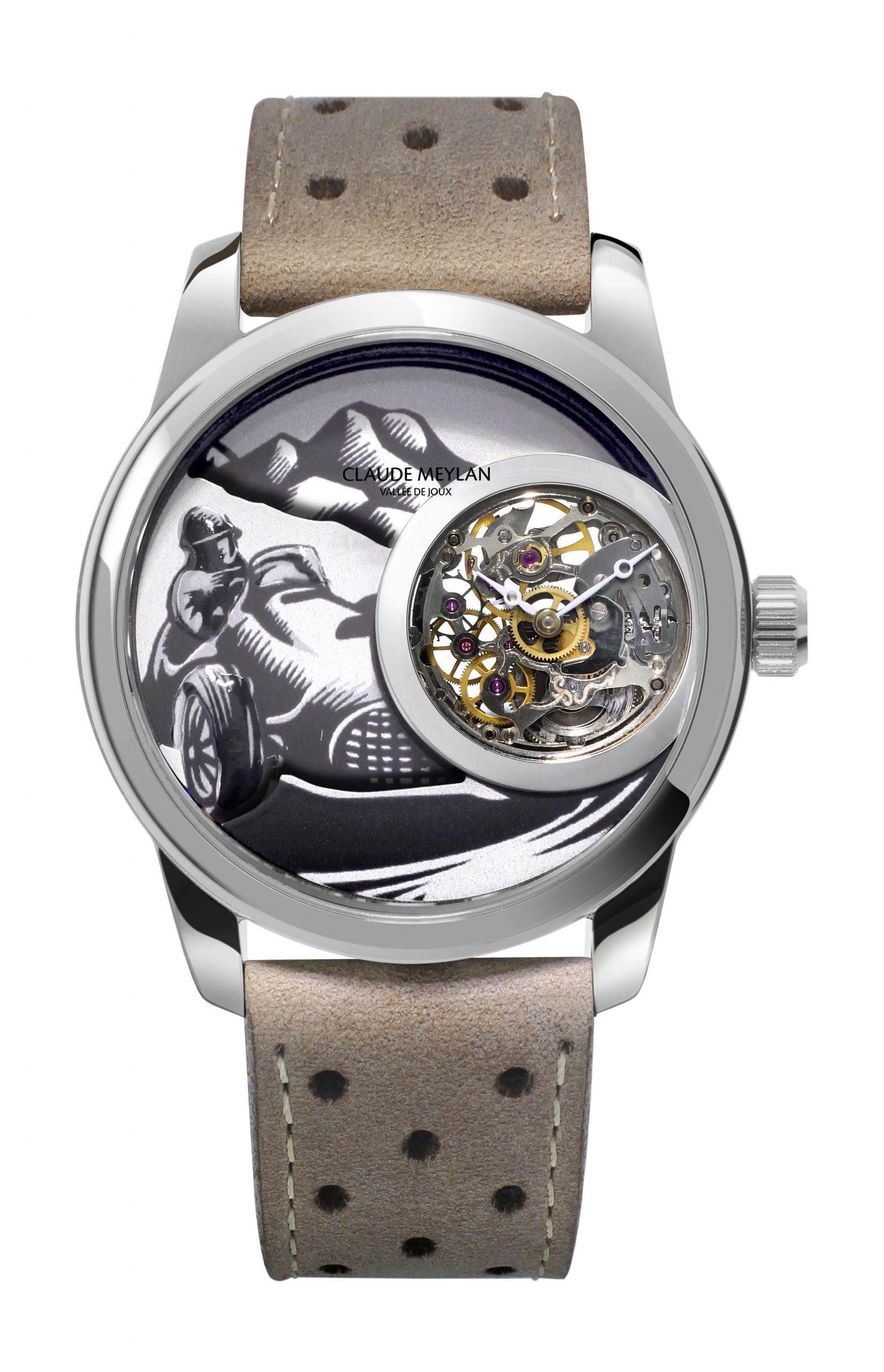 Claude Meylan Lac Motorities watch