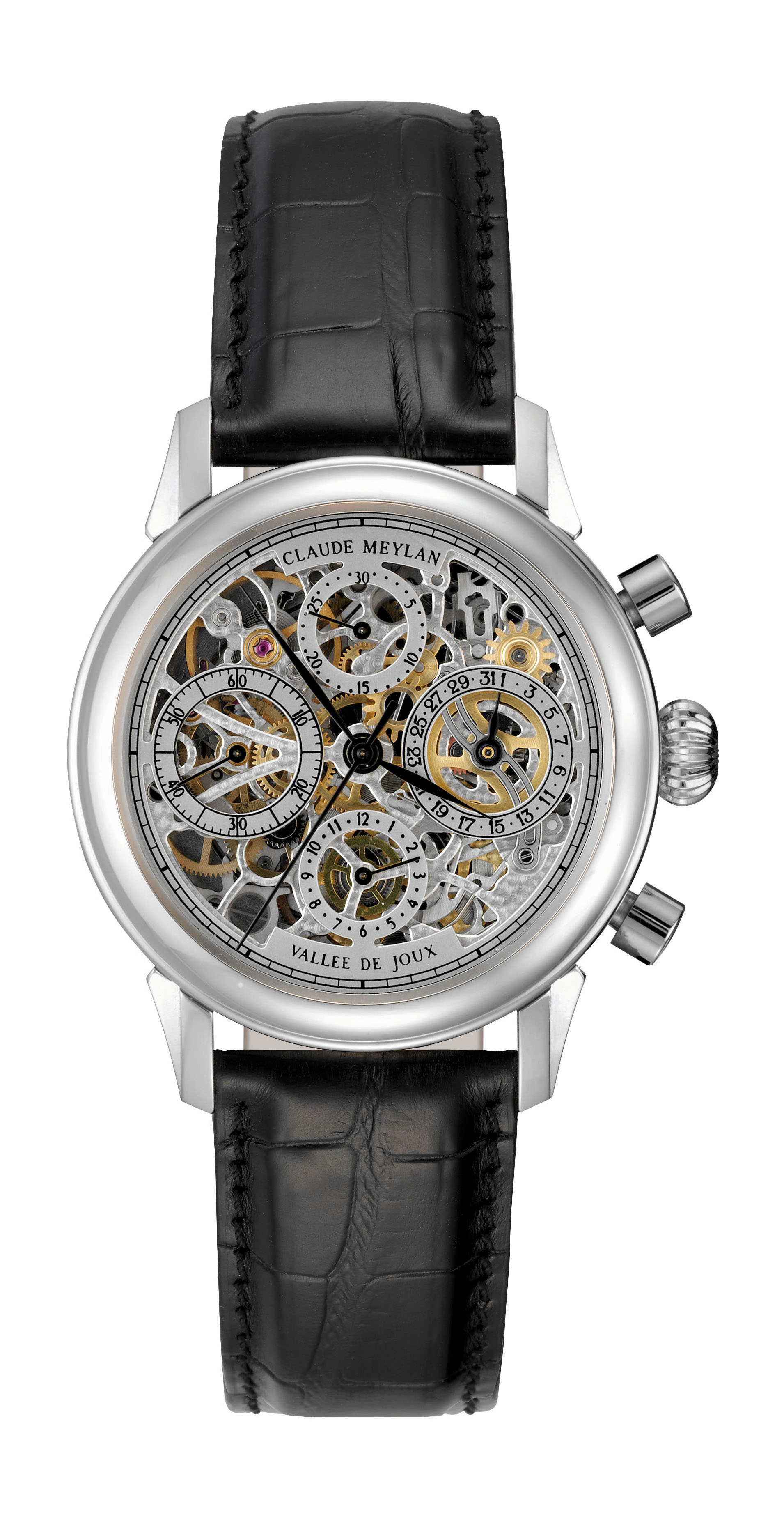 Claude Meylan Légendes luxury timepiece - detailed view