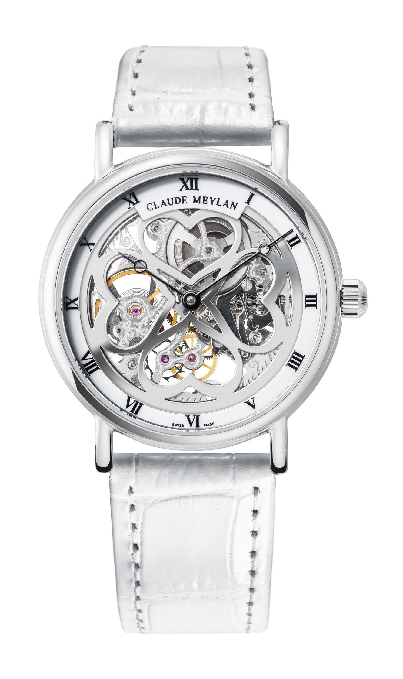 Claude Meylan Lionne luxury timepiece - detailed view