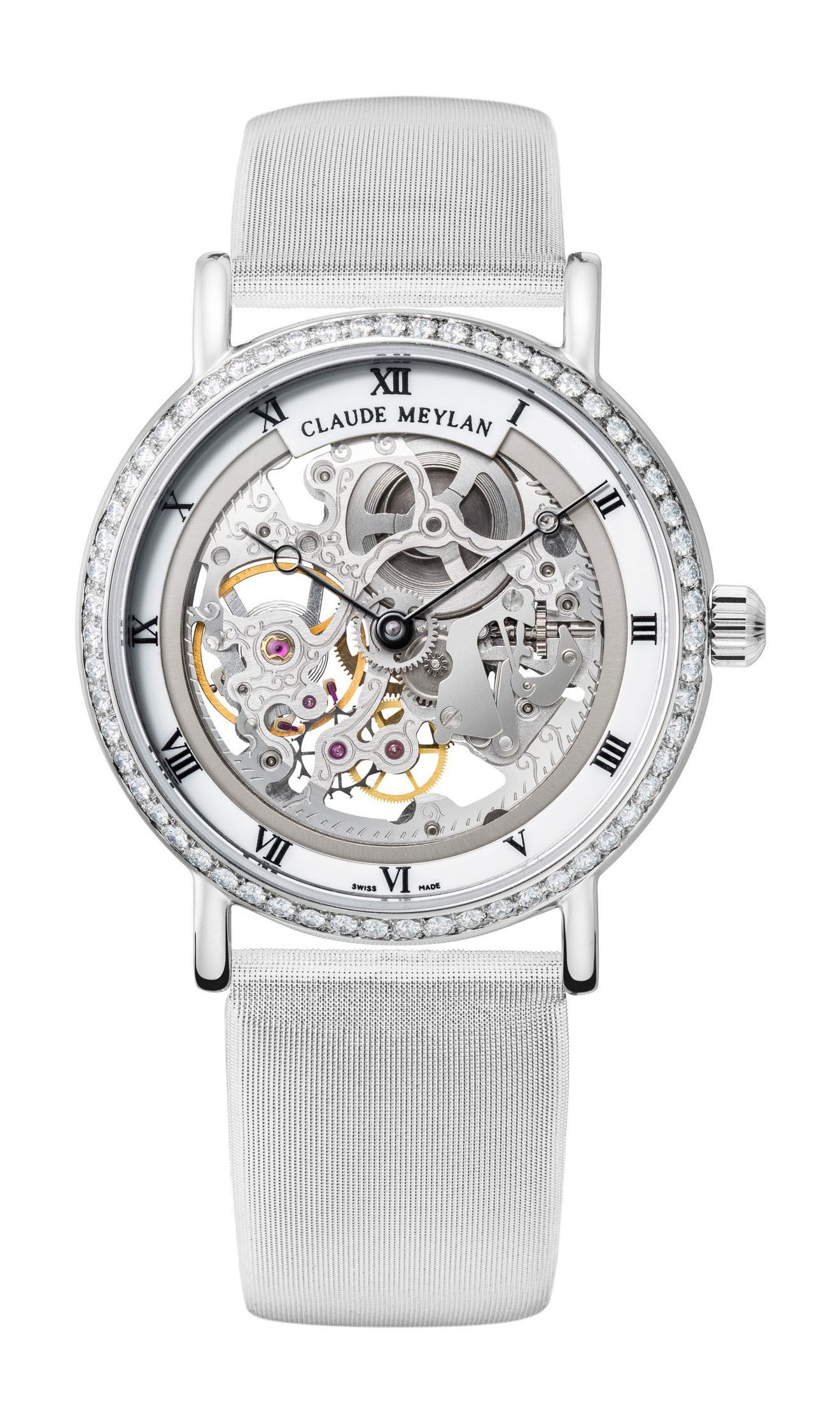 Claude Meylan Lionne luxury timepiece - detailed view