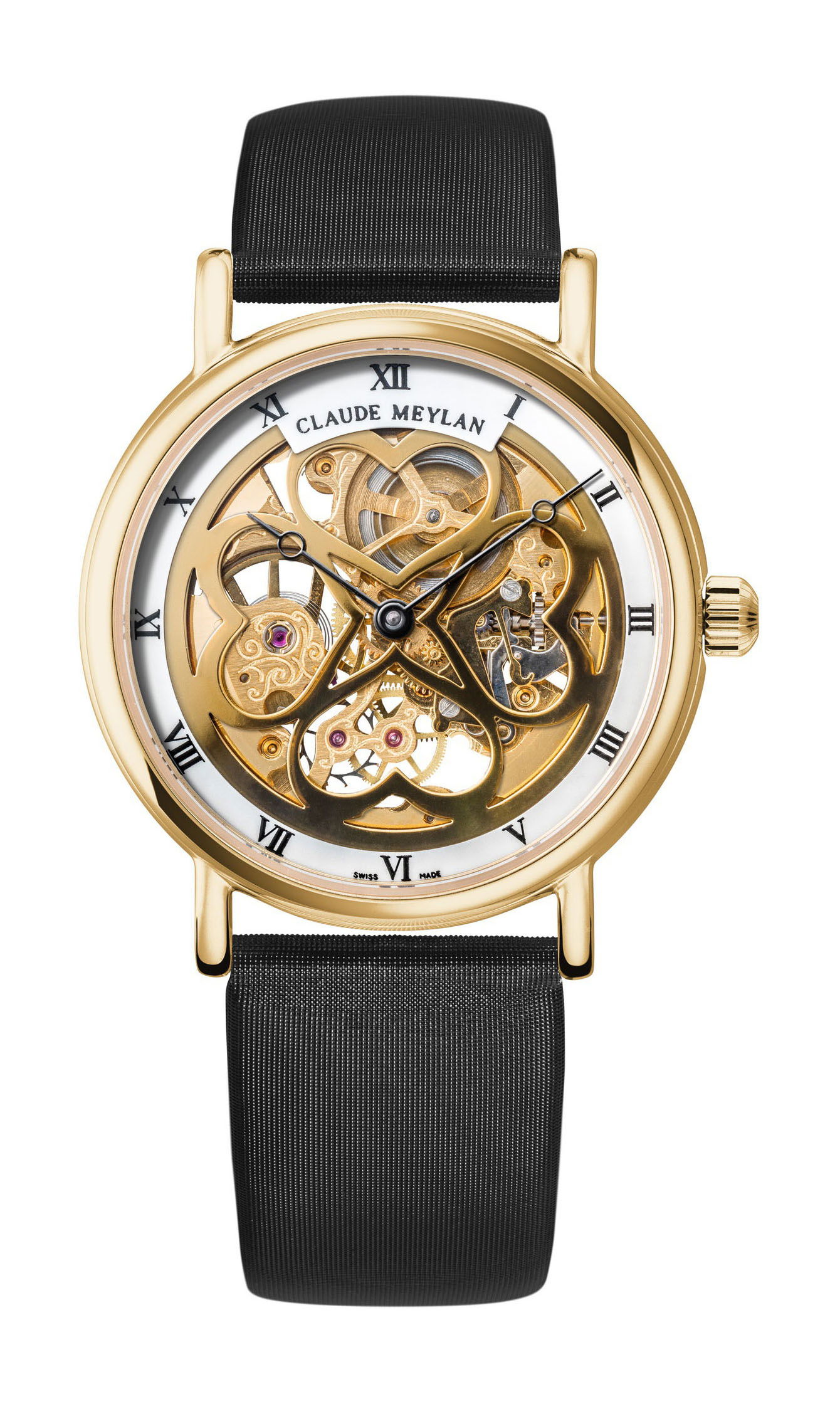 Claude Meylan Lionne luxury timepiece - detailed view