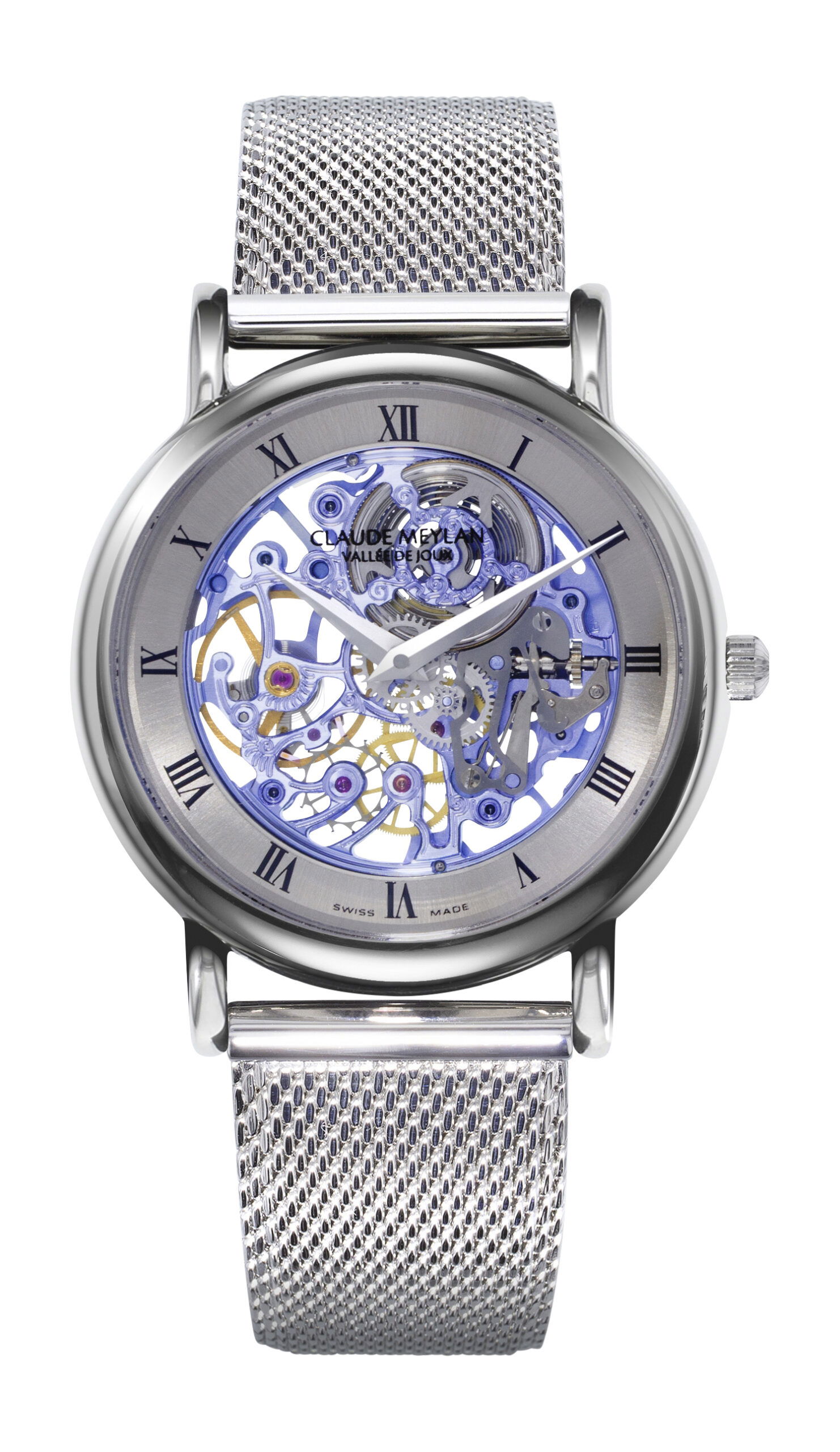 Claude Meylan Lionne Dentelle Lilas luxury timepiece - detailed view