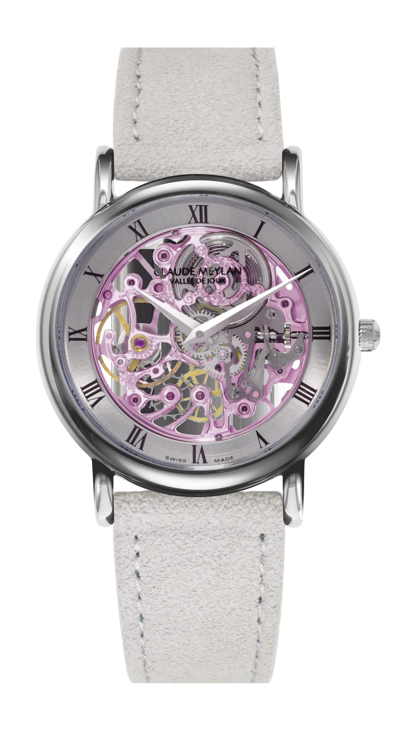 Claude Meylan Lionne Rosé luxury timepiece - detailed view