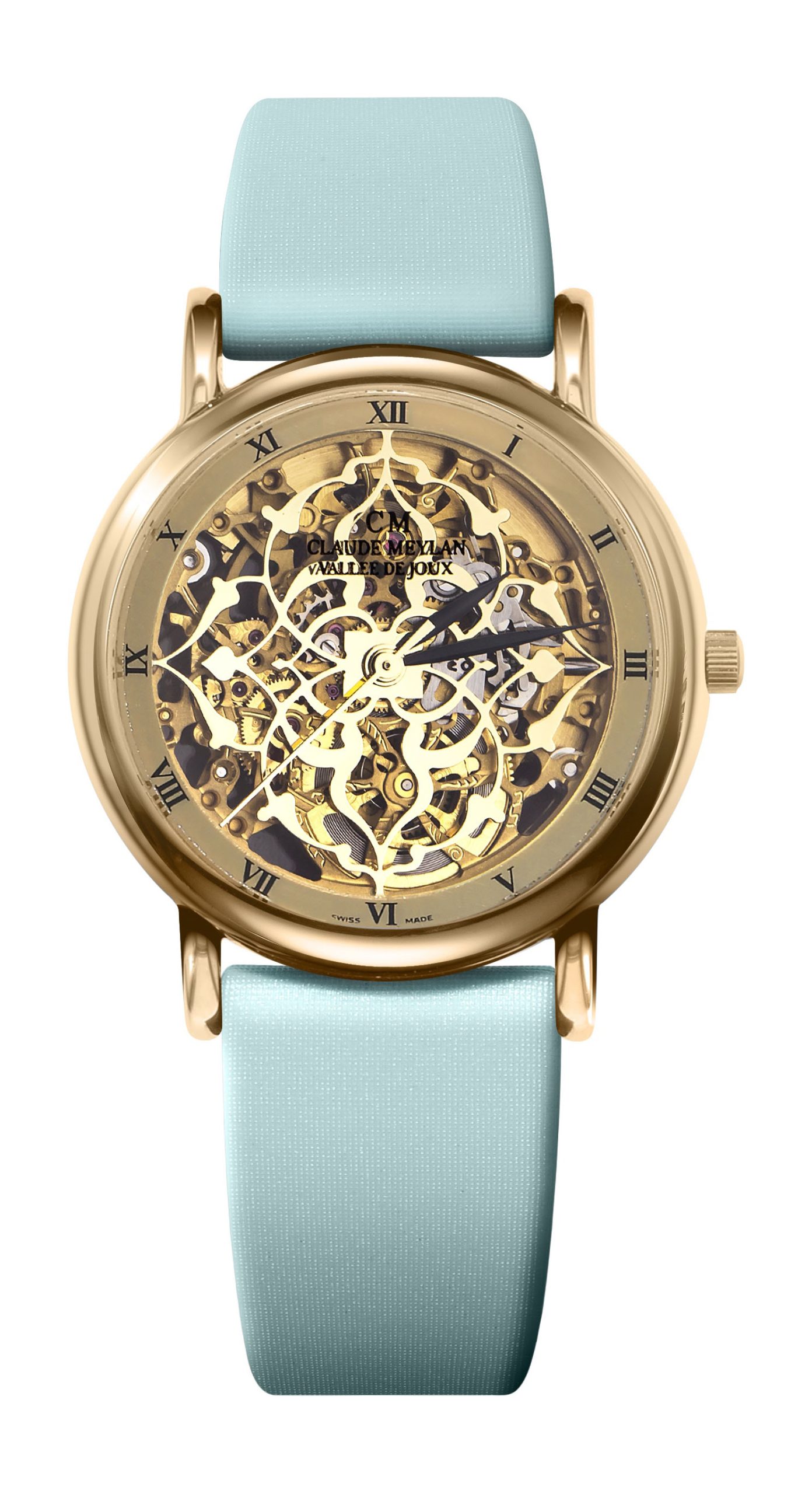 Claude Meylan Lionne Sheherazade luxury timepiece - detailed view