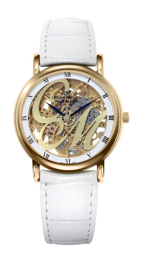 Claude Meylan Lionne sur-mesure Initiales luxury timepiece - detailed view