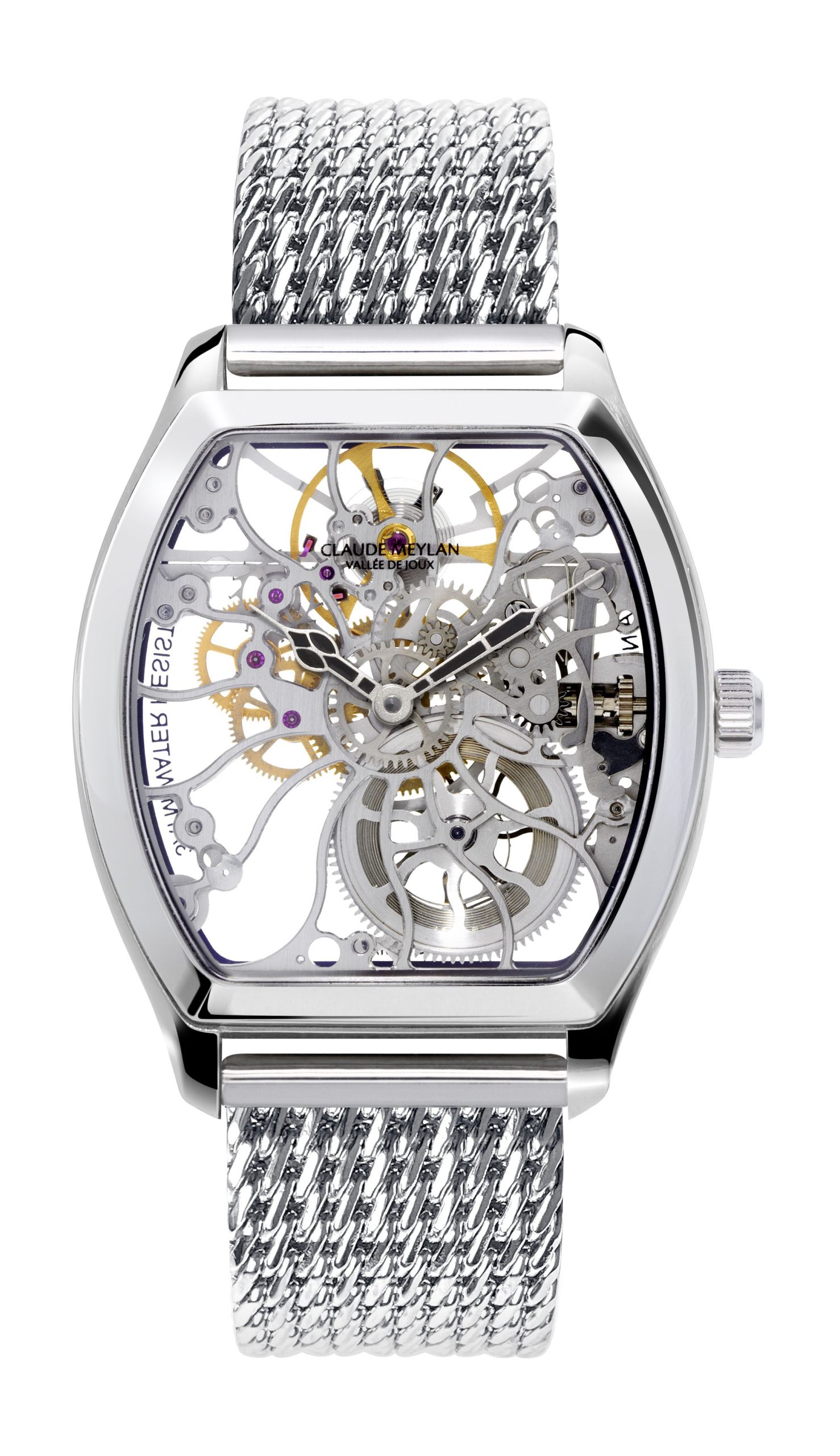 Claude Meylan Tortue luxury timepiece - detailed view