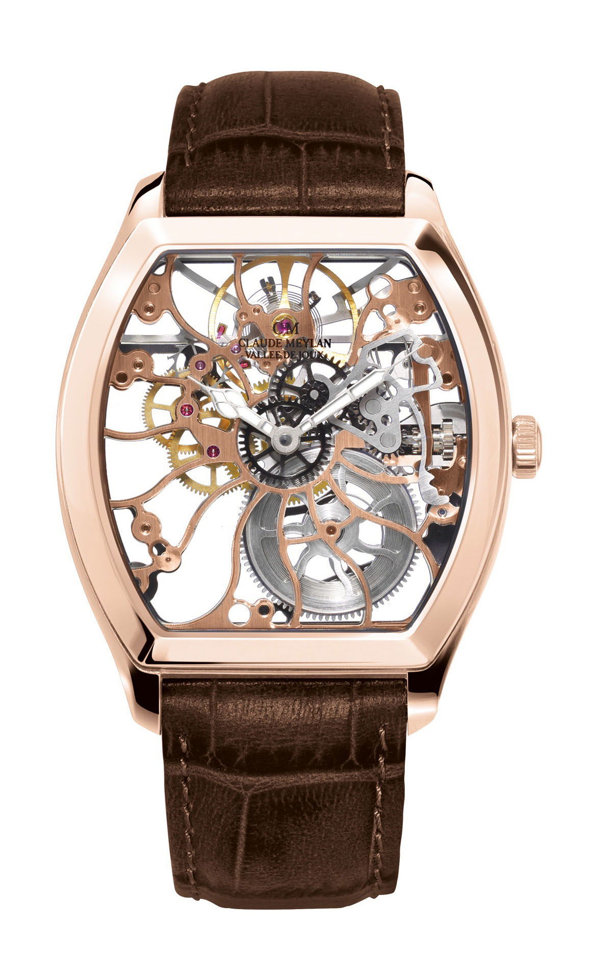 Claude Meylan Tortue luxury timepiece - detailed view