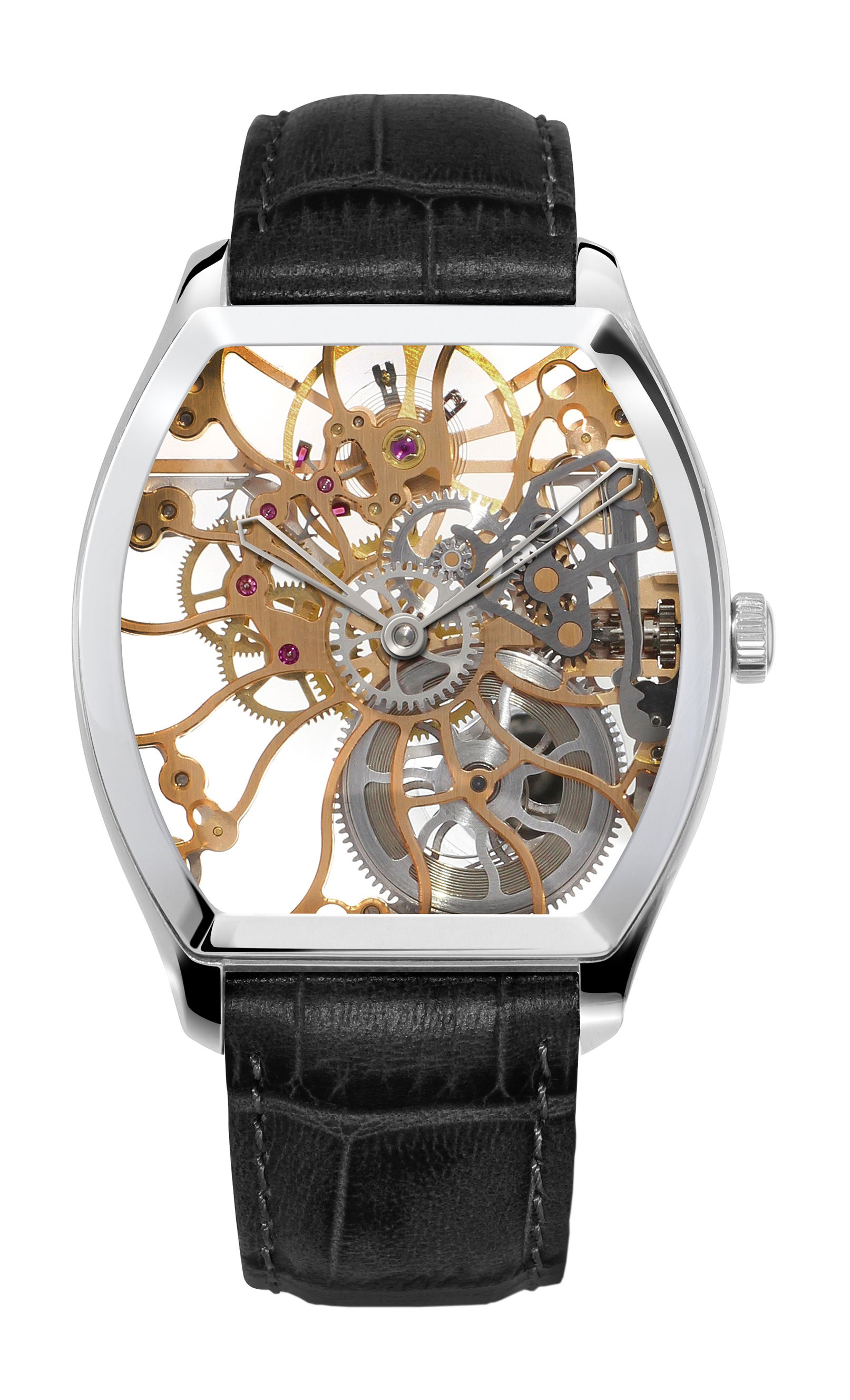 Claude Meylan Tortue luxury timepiece - detailed view