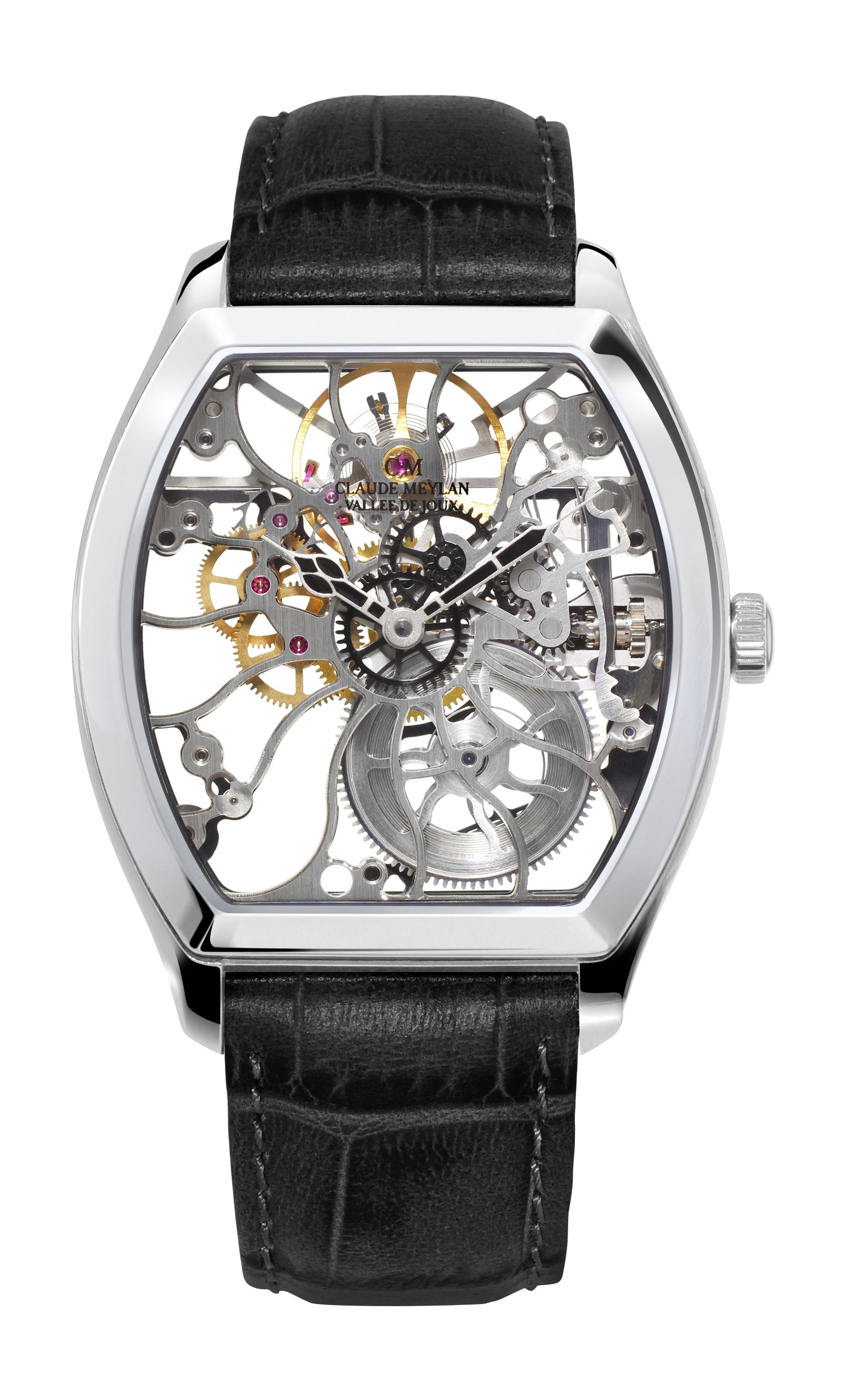 Claude Meylan Tortue luxury timepiece - detailed view