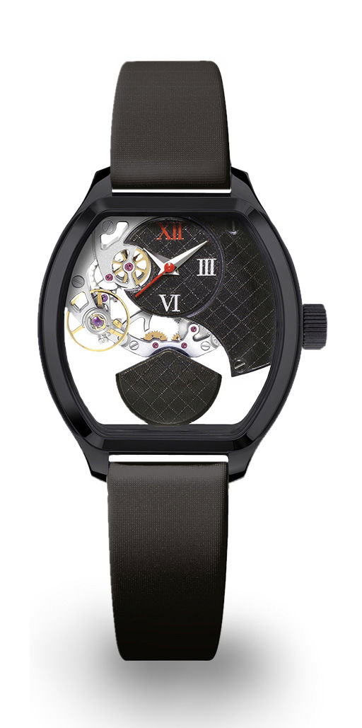 Claude Meylan Tortue Lady luxury timepiece - detailed view