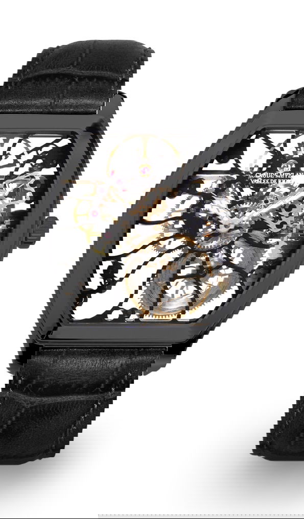 Claude Meylan Tortue Rainbow luxury timepiece - detailed view
