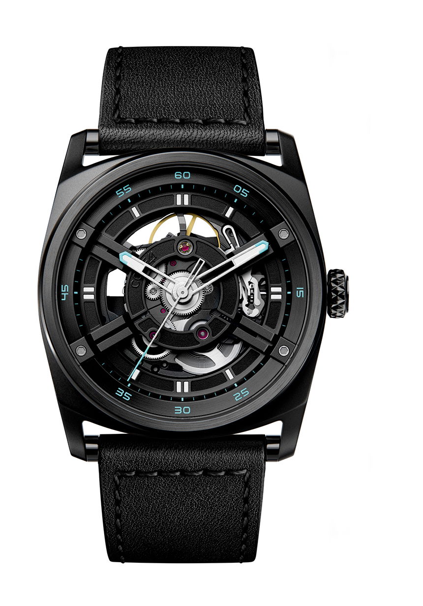 Code41 ANOMALY-T4 Black PVD Black & Blue watch