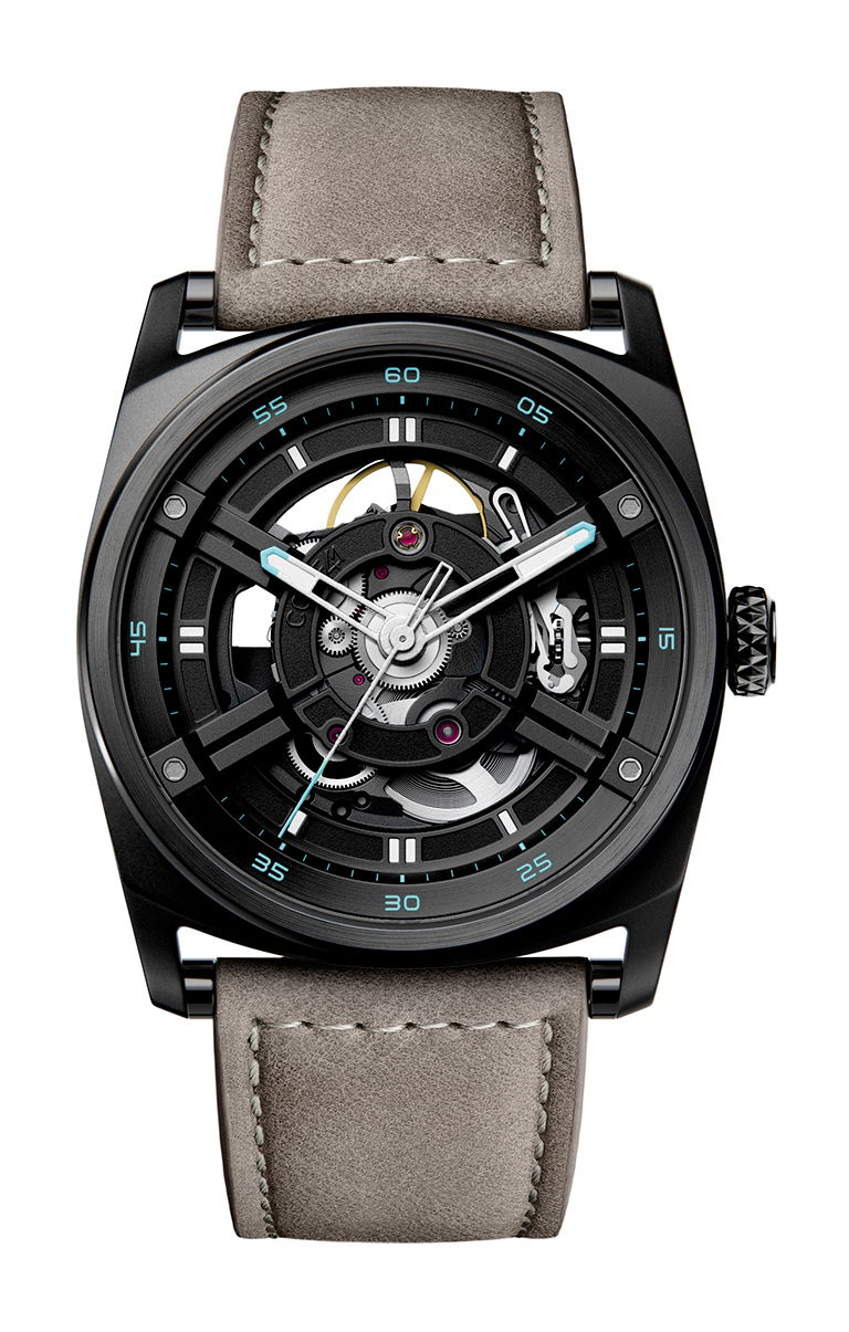 Code41 ANOMALY-T4 Black PVD Black & Blue watch