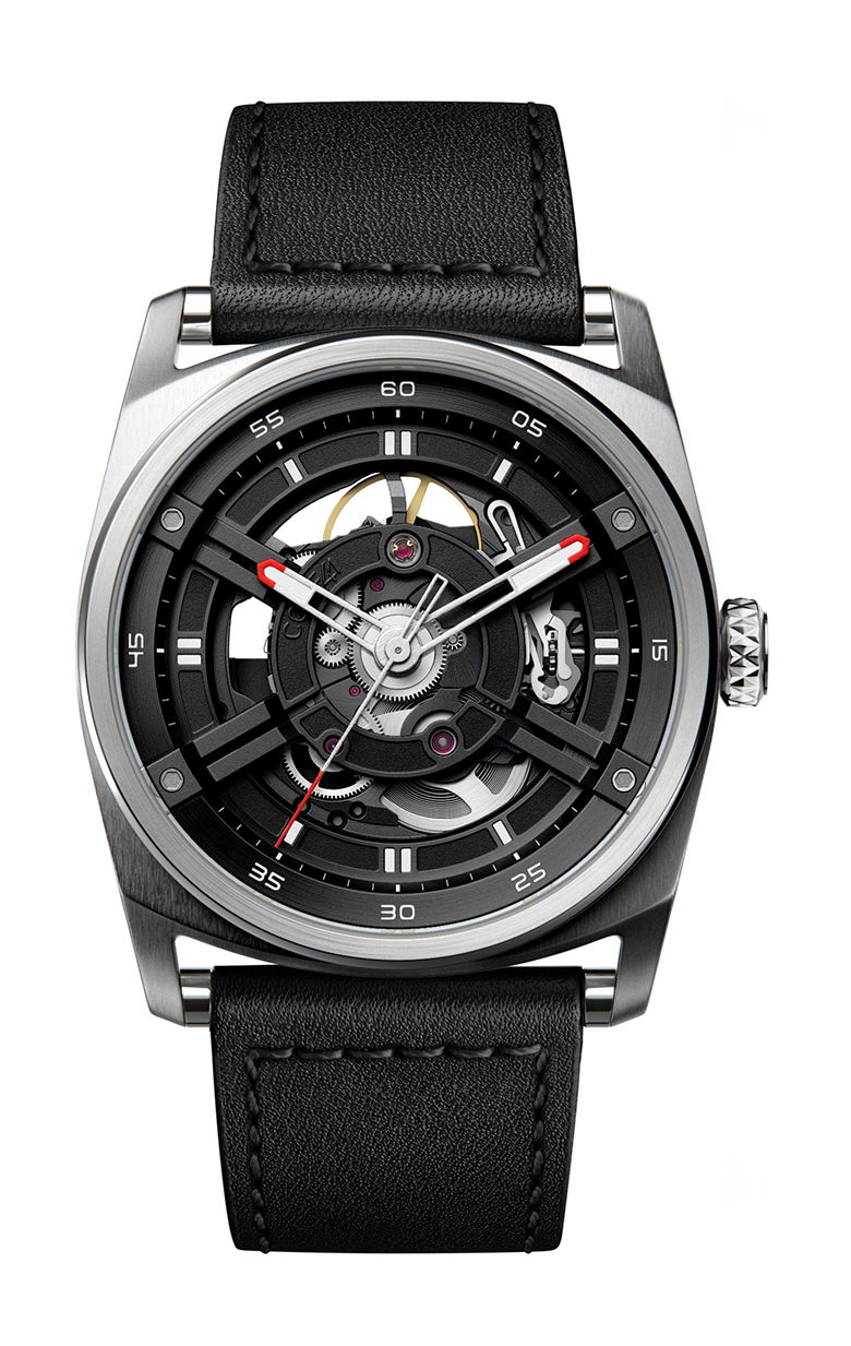 CODE41 ANOMALY-T4 Steel Black luxury timepiece - detailed view