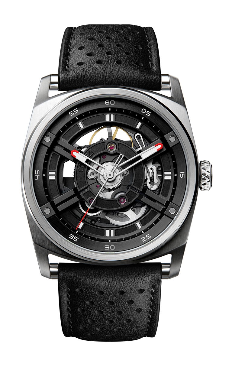 CODE41 ANOMALY-T4 Steel Black luxury timepiece - detailed view