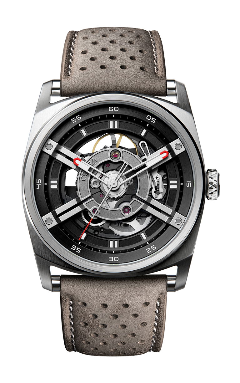 CODE41 ANOMALY-T4 Steel Black & Silver luxury timepiece - detailed view