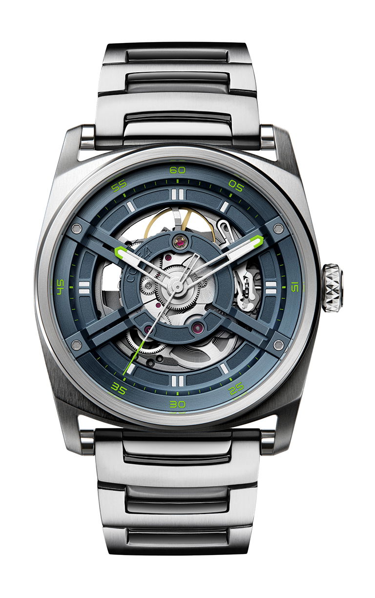 CODE41 ANOMALY-T4 Steel Blue luxury timepiece - detailed view