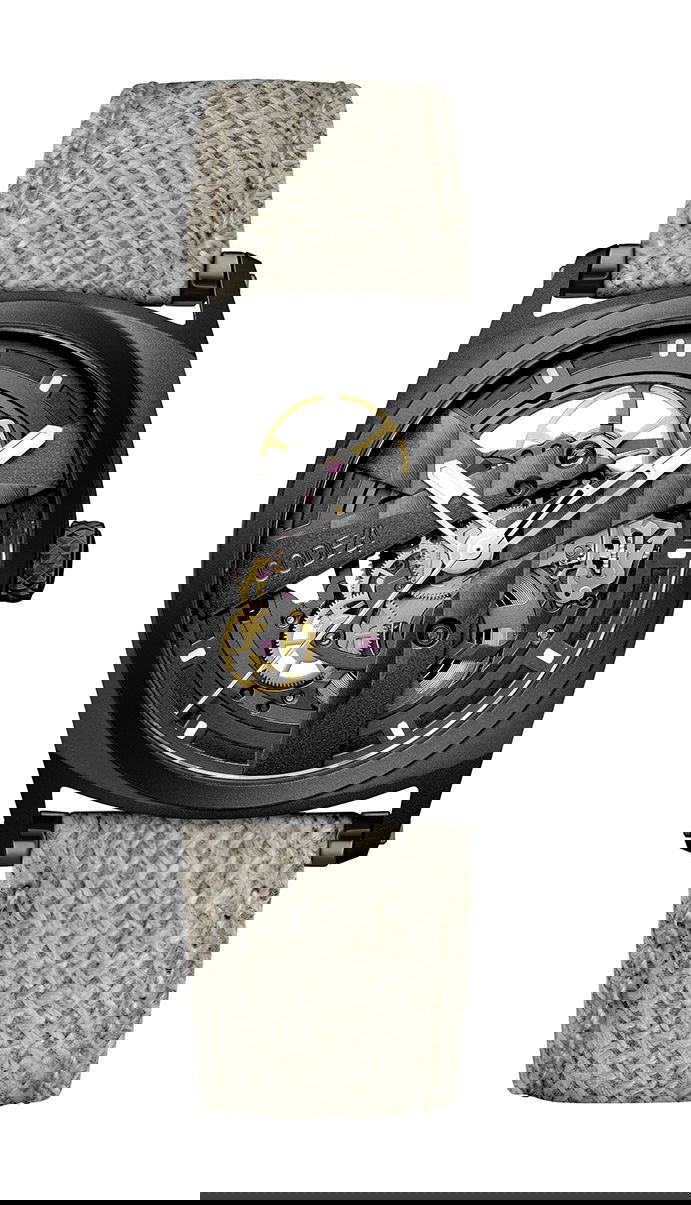 CODE41 DAY41 40mm Black PVD luxury timepiece - detailed view