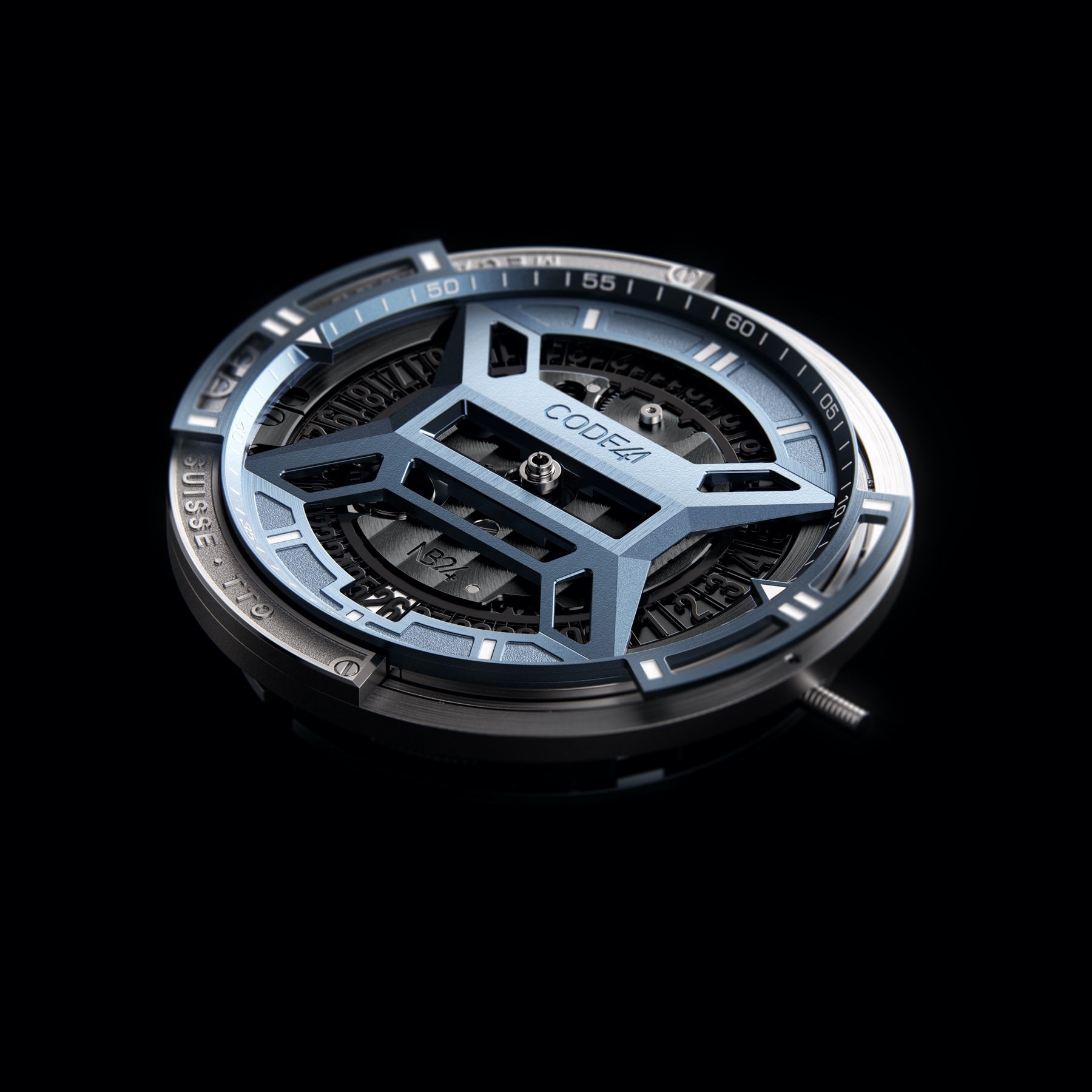 CODE41 NB24 AeroCarbon Blue - View 2