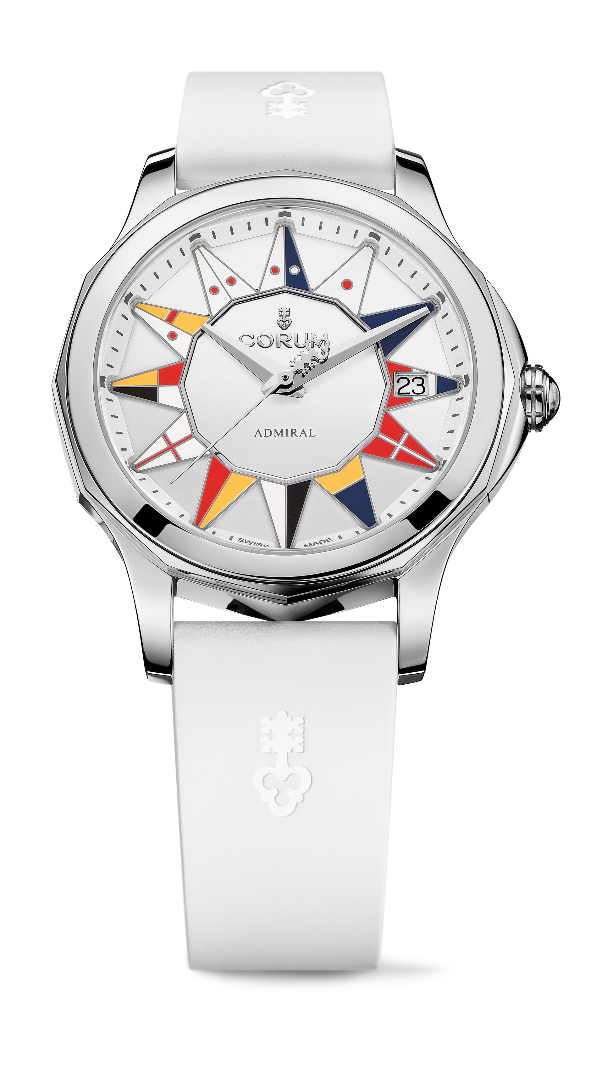 Corum Admiral Legend 38 Automatic luxury timepiece - detailed view