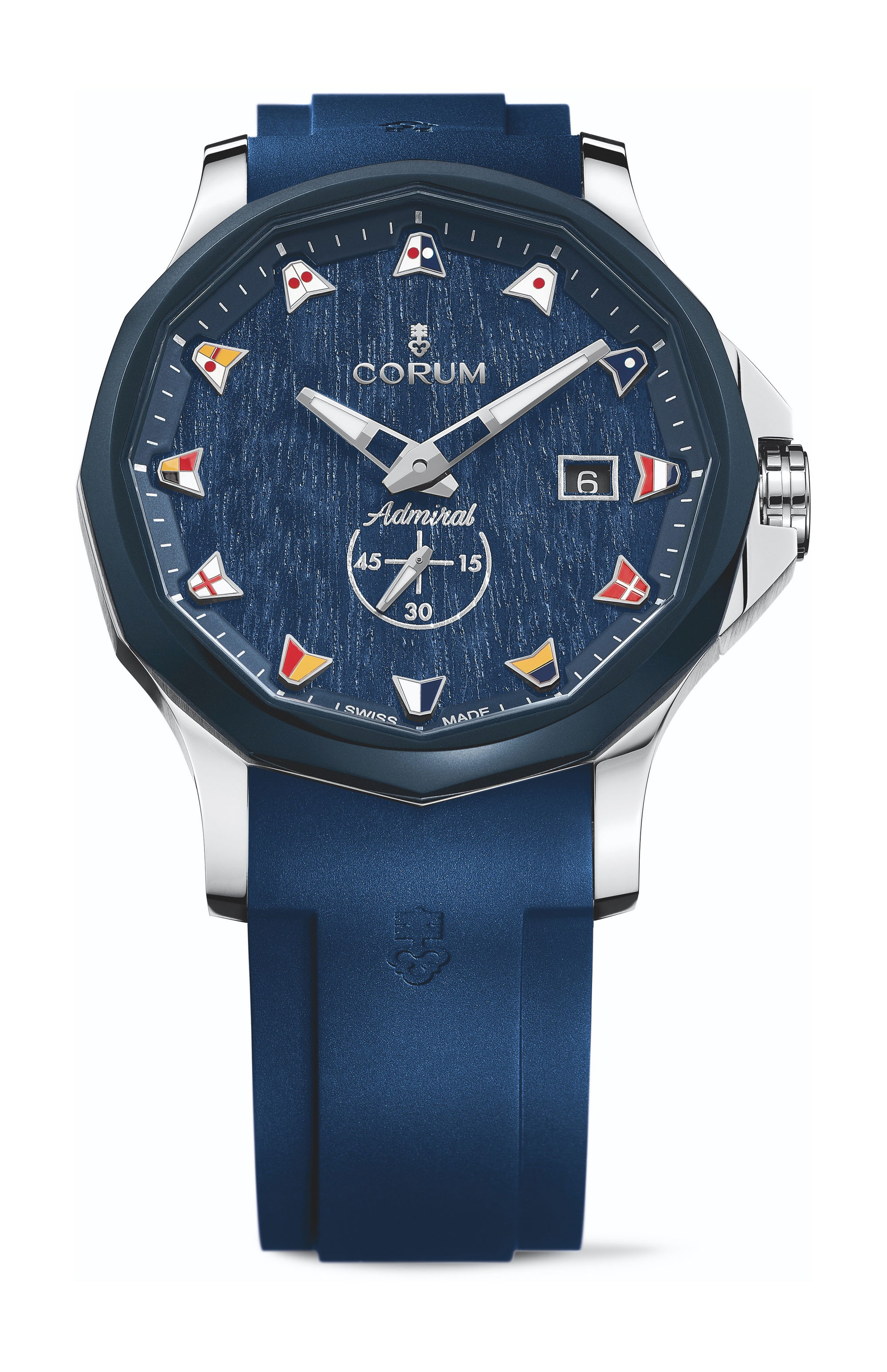 Corum Admiral Legend 42 luxury timepiece - detailed view