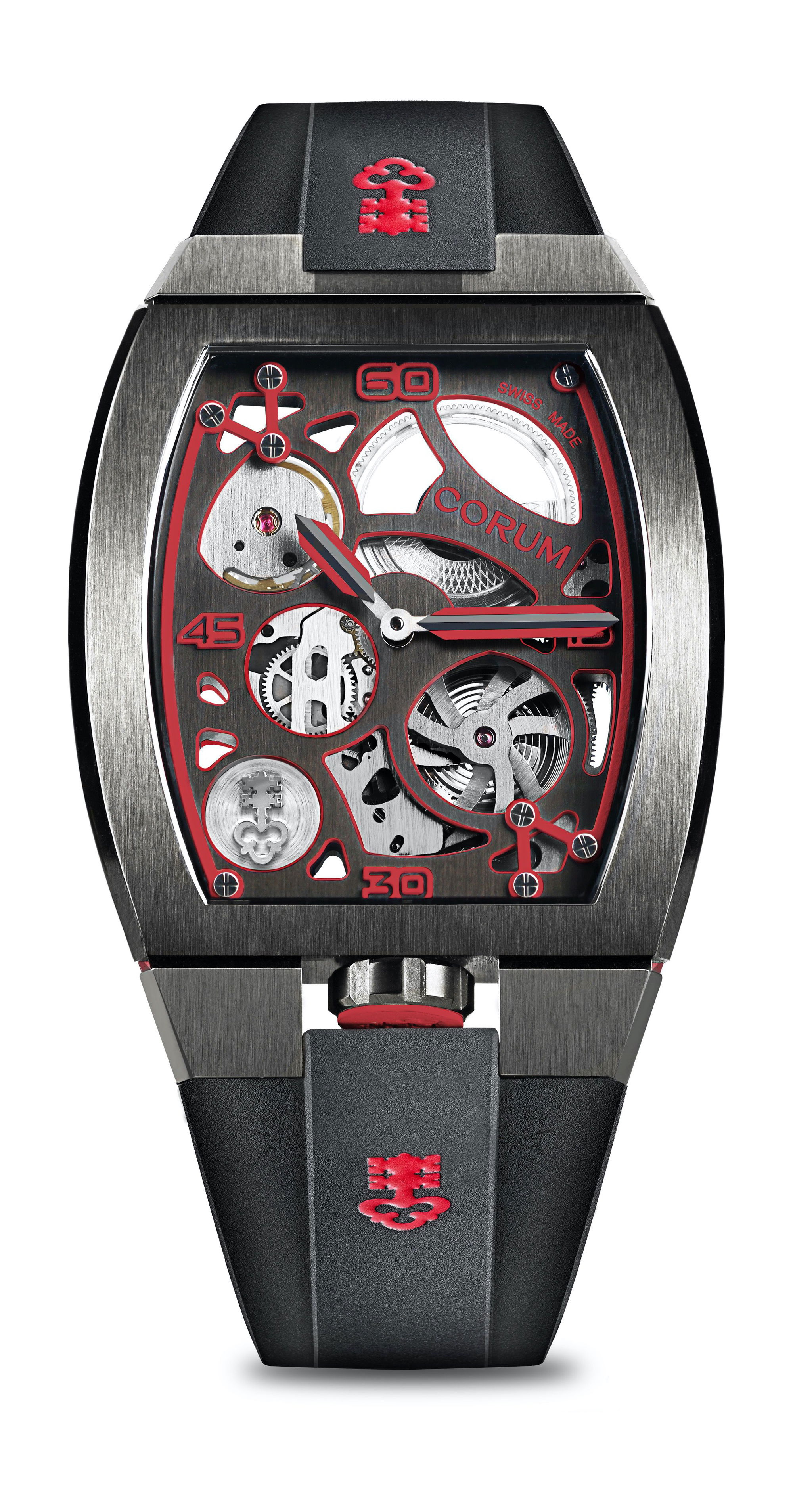 Corum LAB 01 luxury timepiece - detailed view