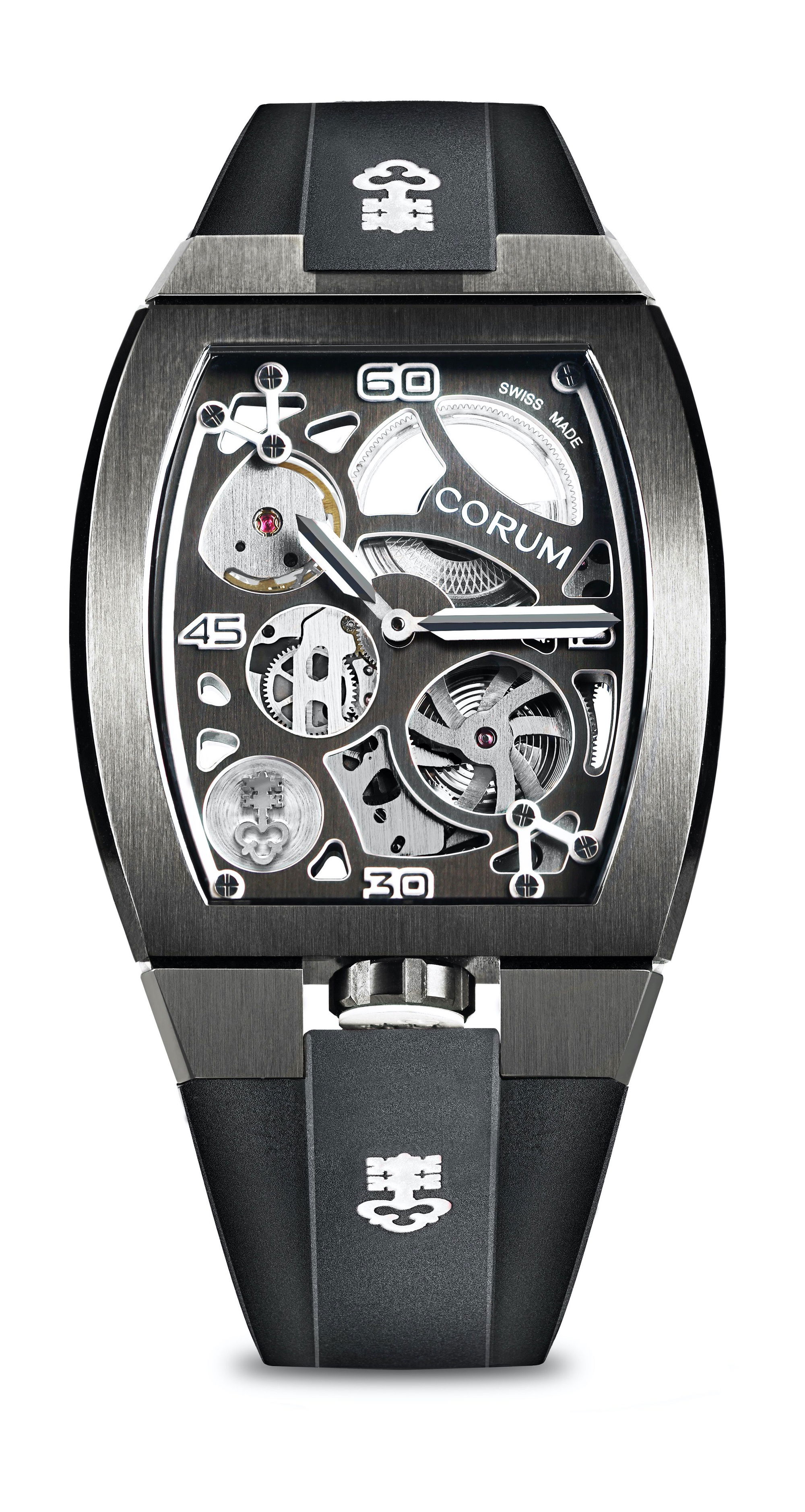 Corum LAB 01 luxury timepiece - detailed view