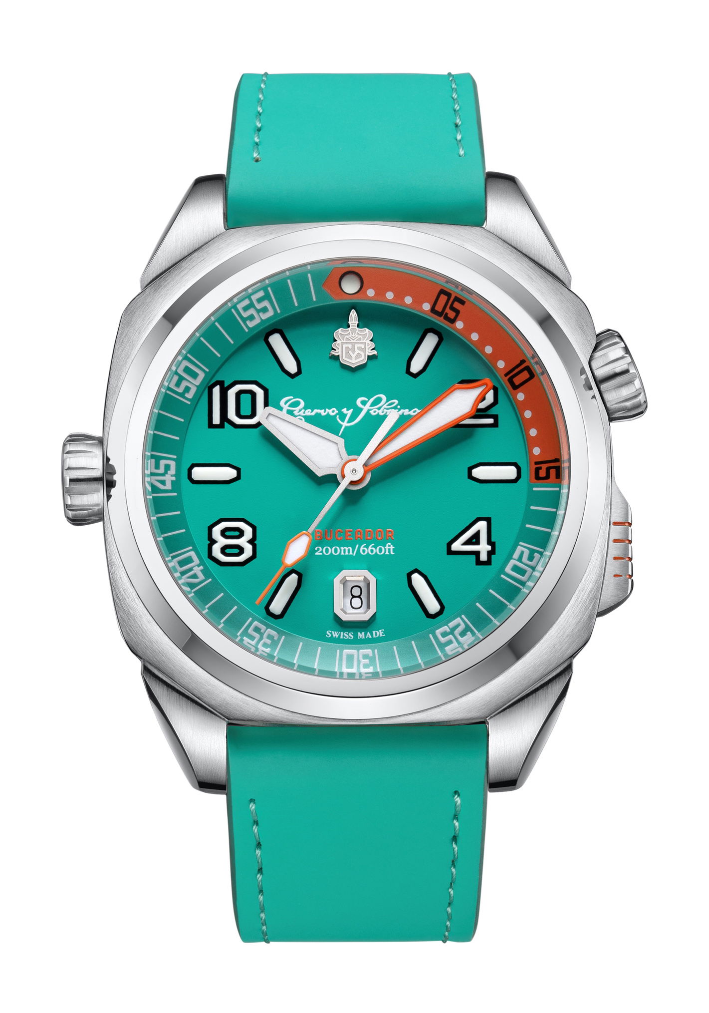 Cuervo Y Sobrinos Buceador Caribe watch