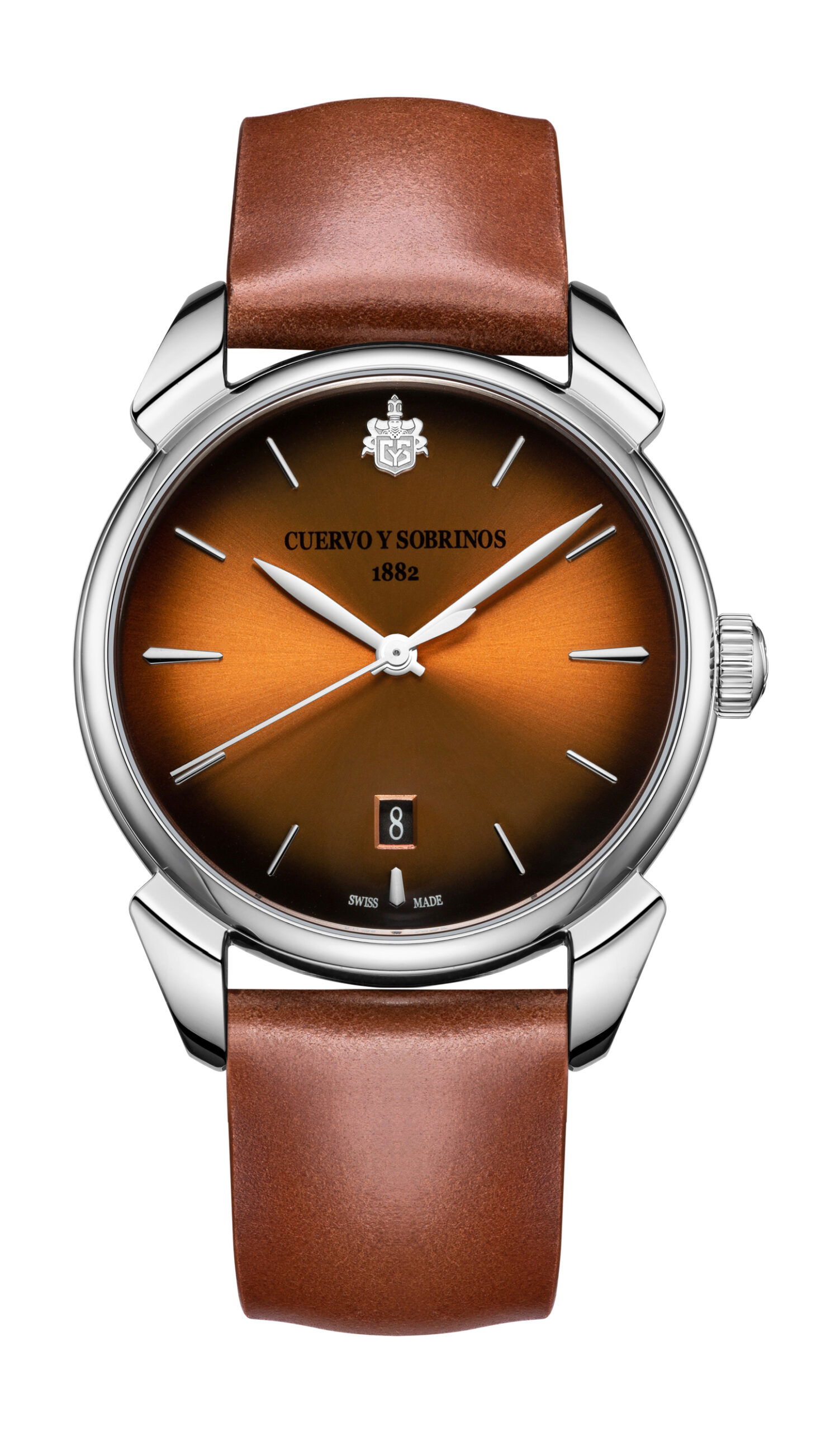 Cuervo y Sobrinos Historiador Asturias luxury timepiece - detailed view