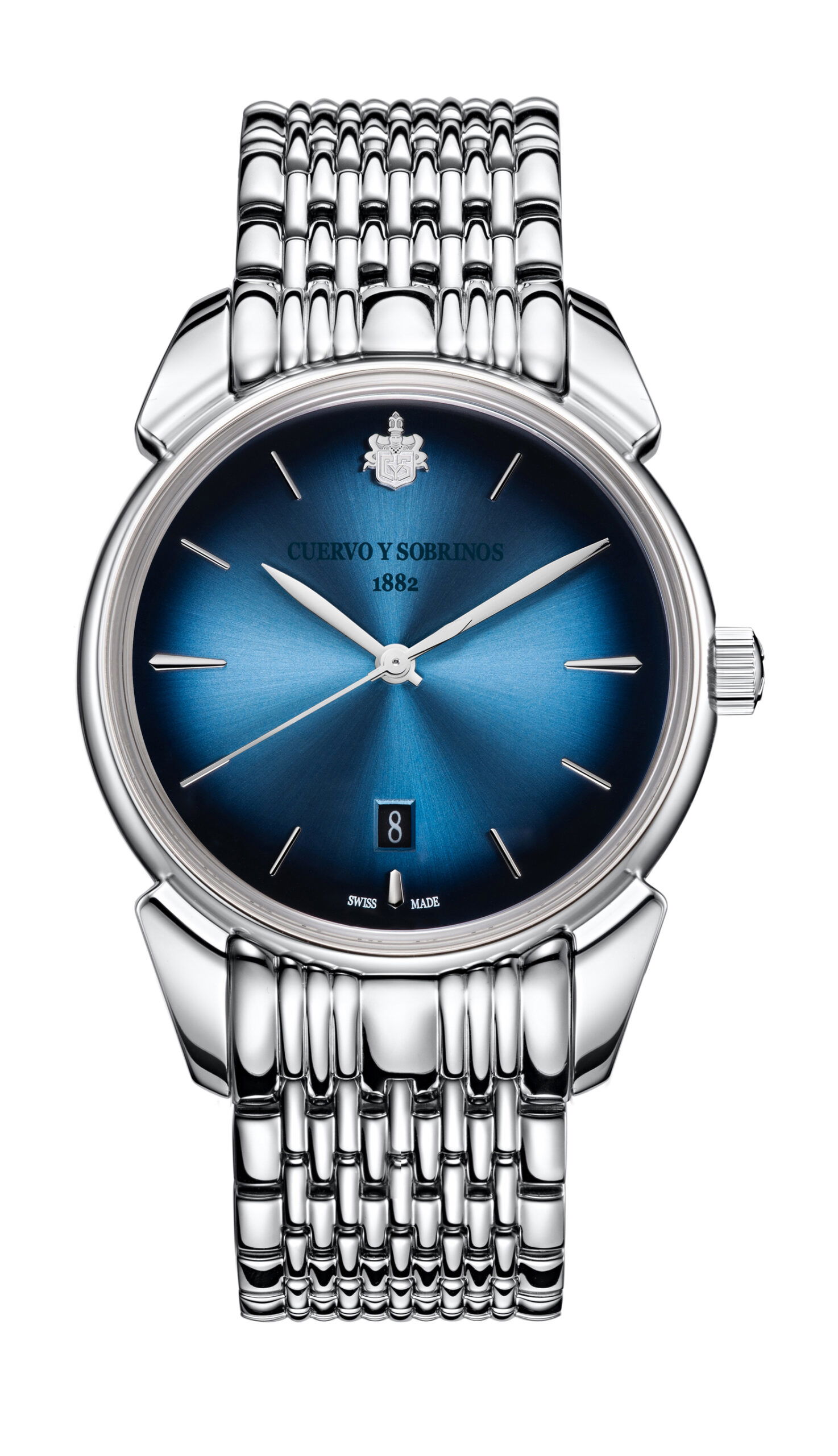 Cuervo y Sobrinos Historiador Asturias luxury timepiece - detailed view