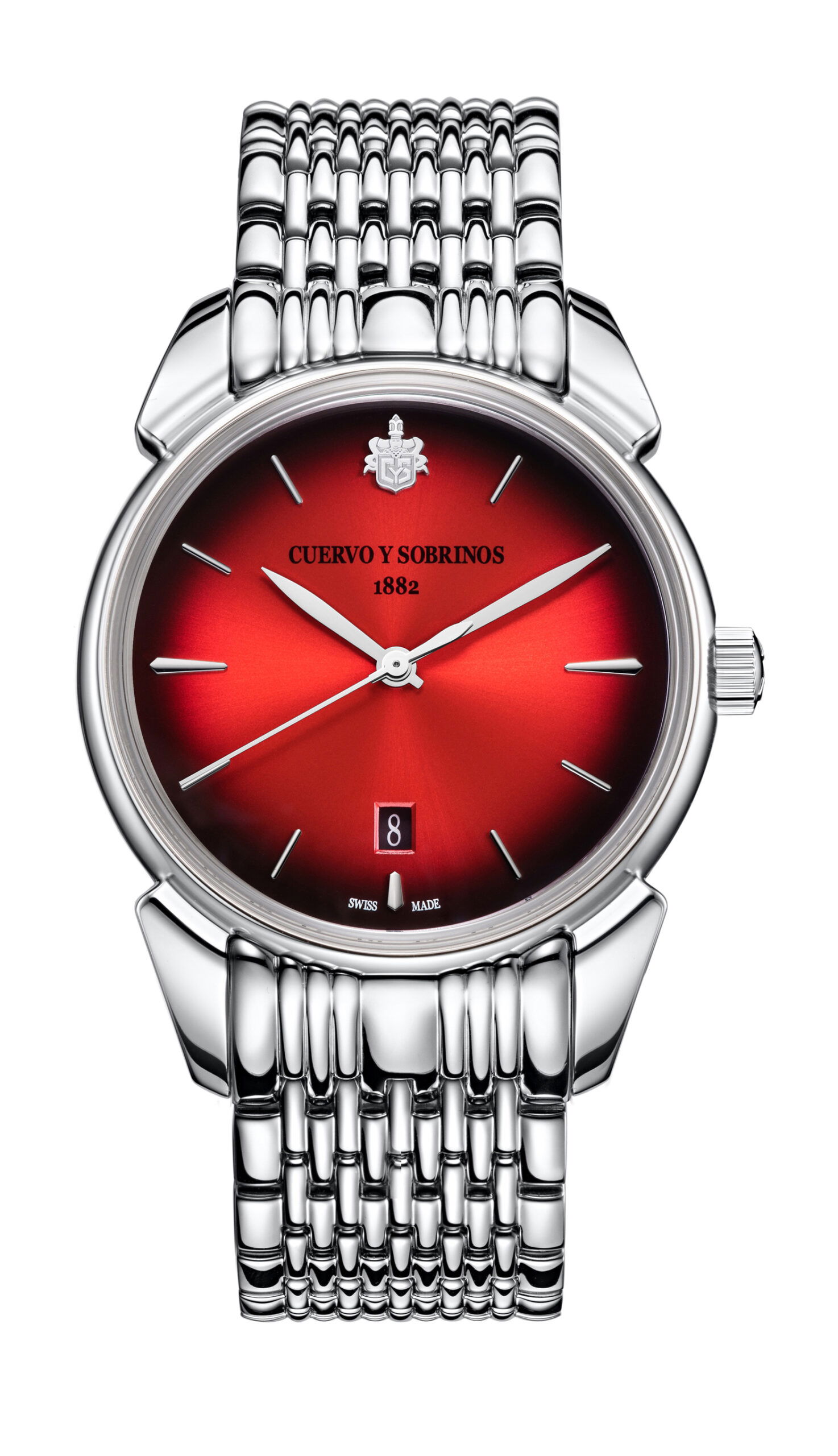 Cuervo y Sobrinos Historiador Asturias luxury timepiece - detailed view