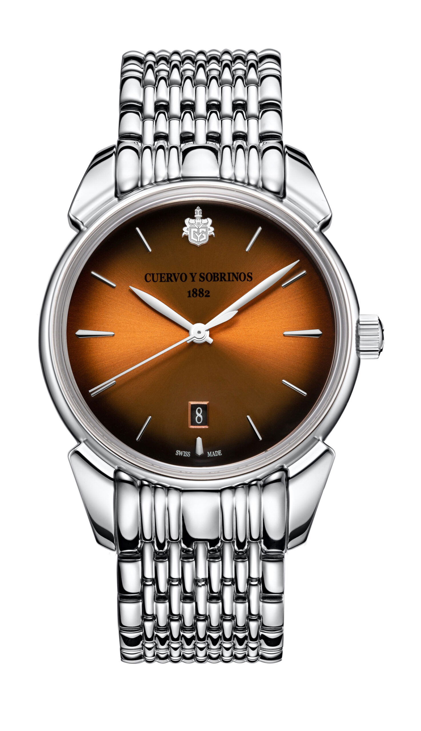 Cuervo y Sobrinos Historiador Asturias luxury timepiece - detailed view