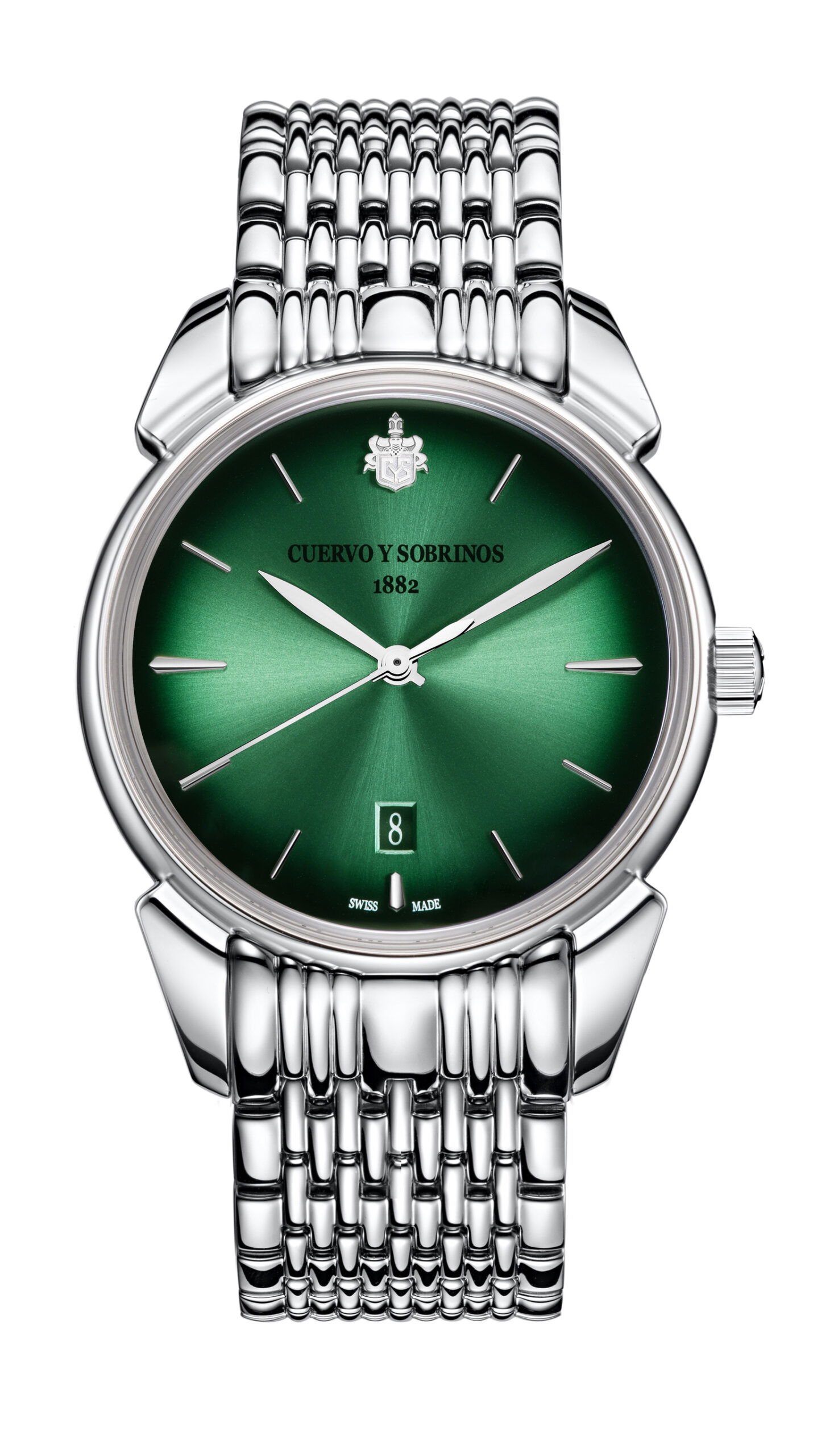 Cuervo y Sobrinos Historiador Asturias luxury timepiece - detailed view