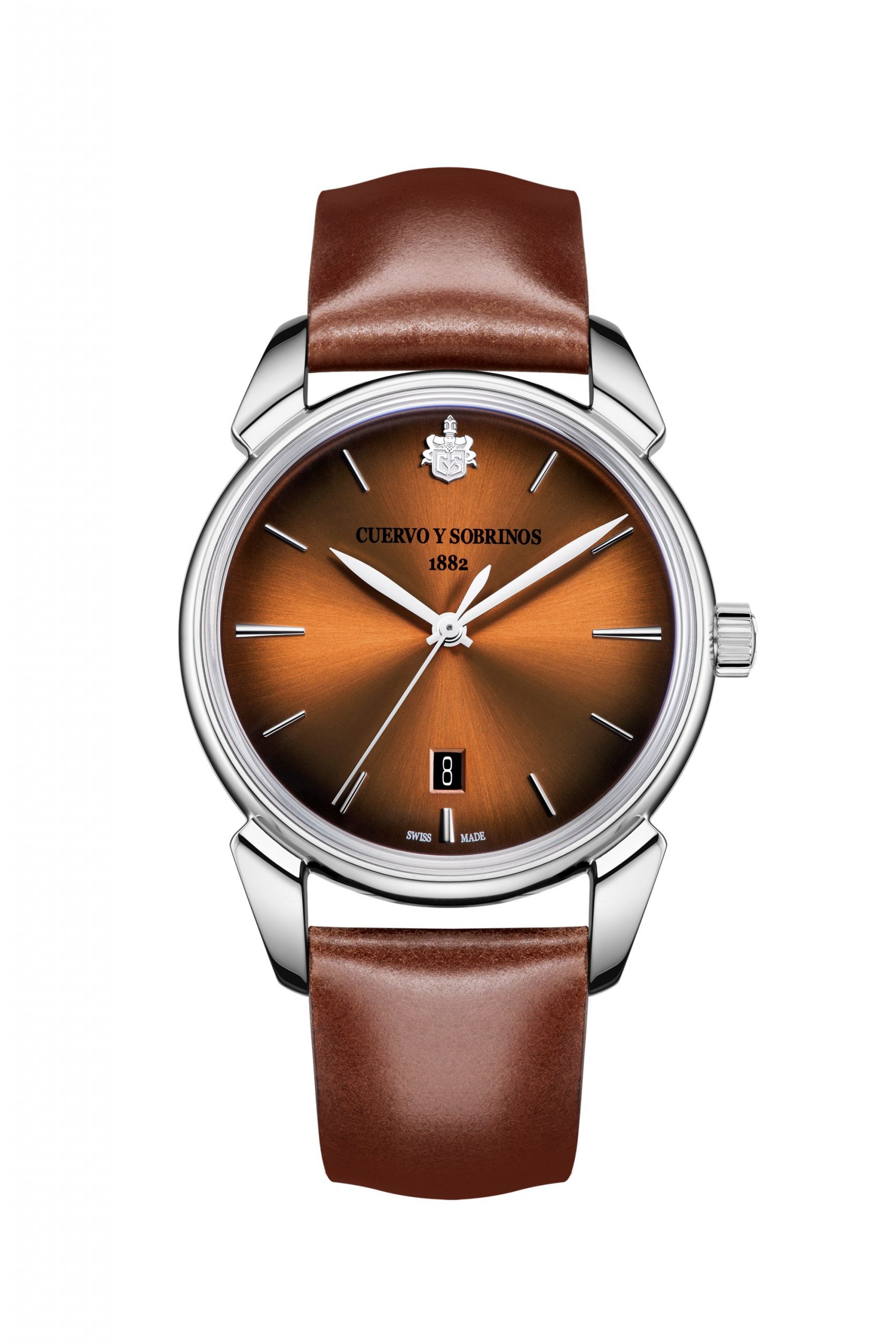 Cuervo y Sobrinos Historiador Asturias luxury timepiece - detailed view