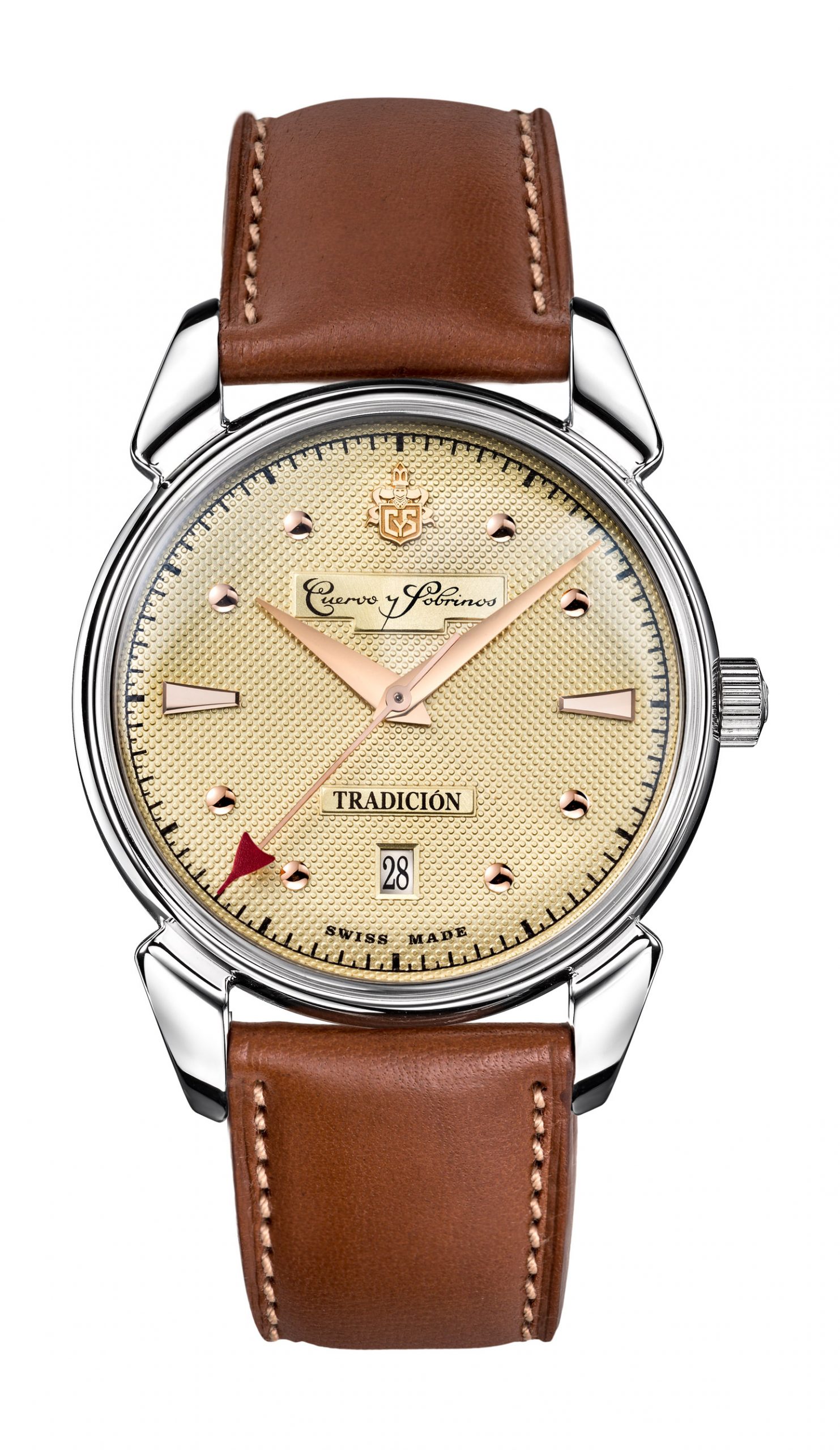 Cuervo y Sobrinos Historiador Tradicion luxury timepiece - detailed view