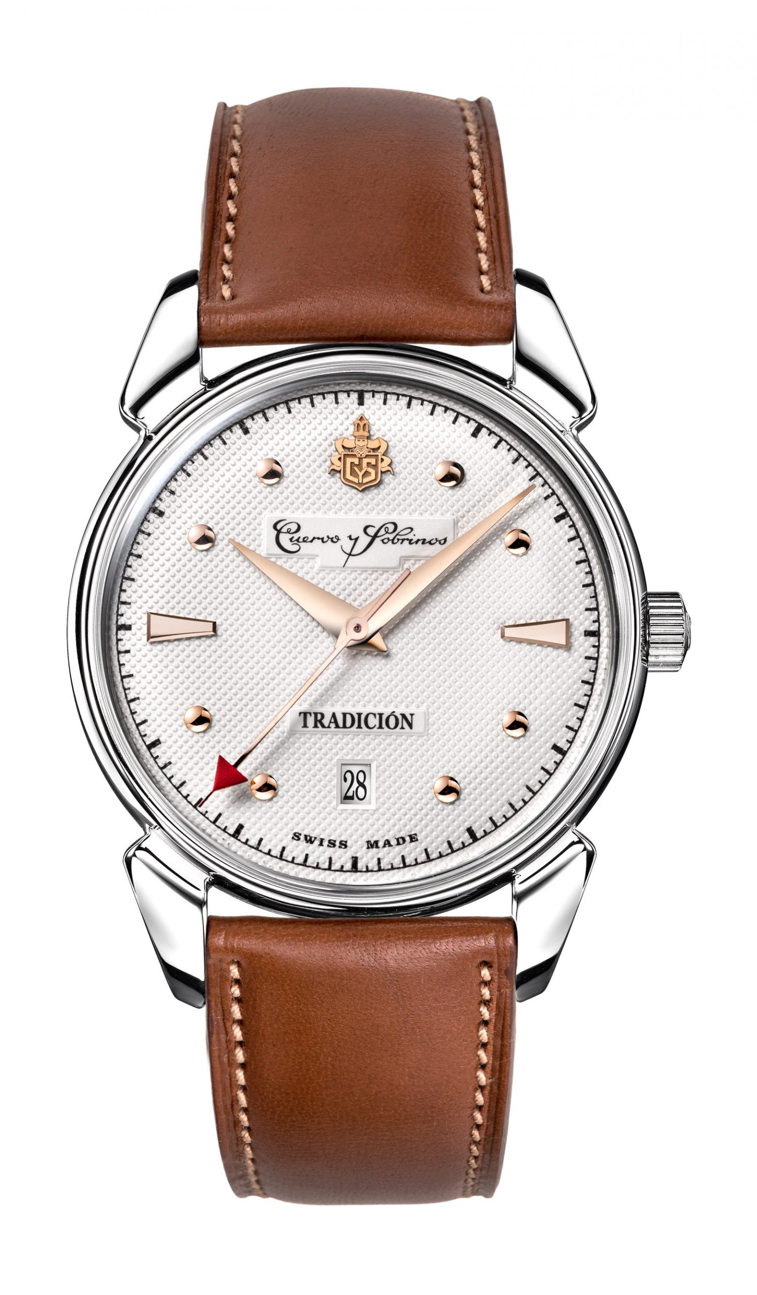 Cuervo y Sobrinos Historiador Tradicion luxury timepiece - detailed view