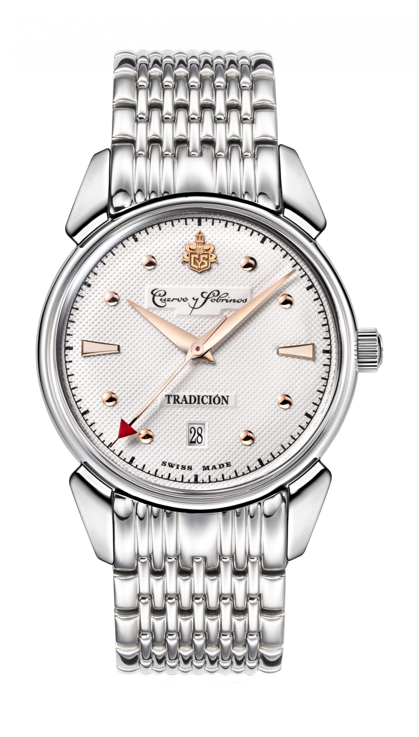 Cuervo y Sobrinos Historiador Tradicion luxury timepiece - detailed view