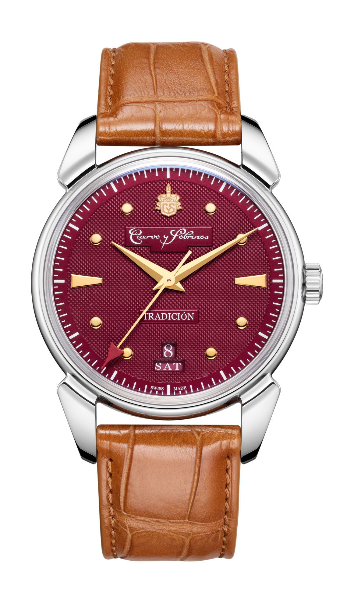 Cuervo y Sobrinos Historiador Tradición ‘San Rafael’ luxury timepiece - detailed view